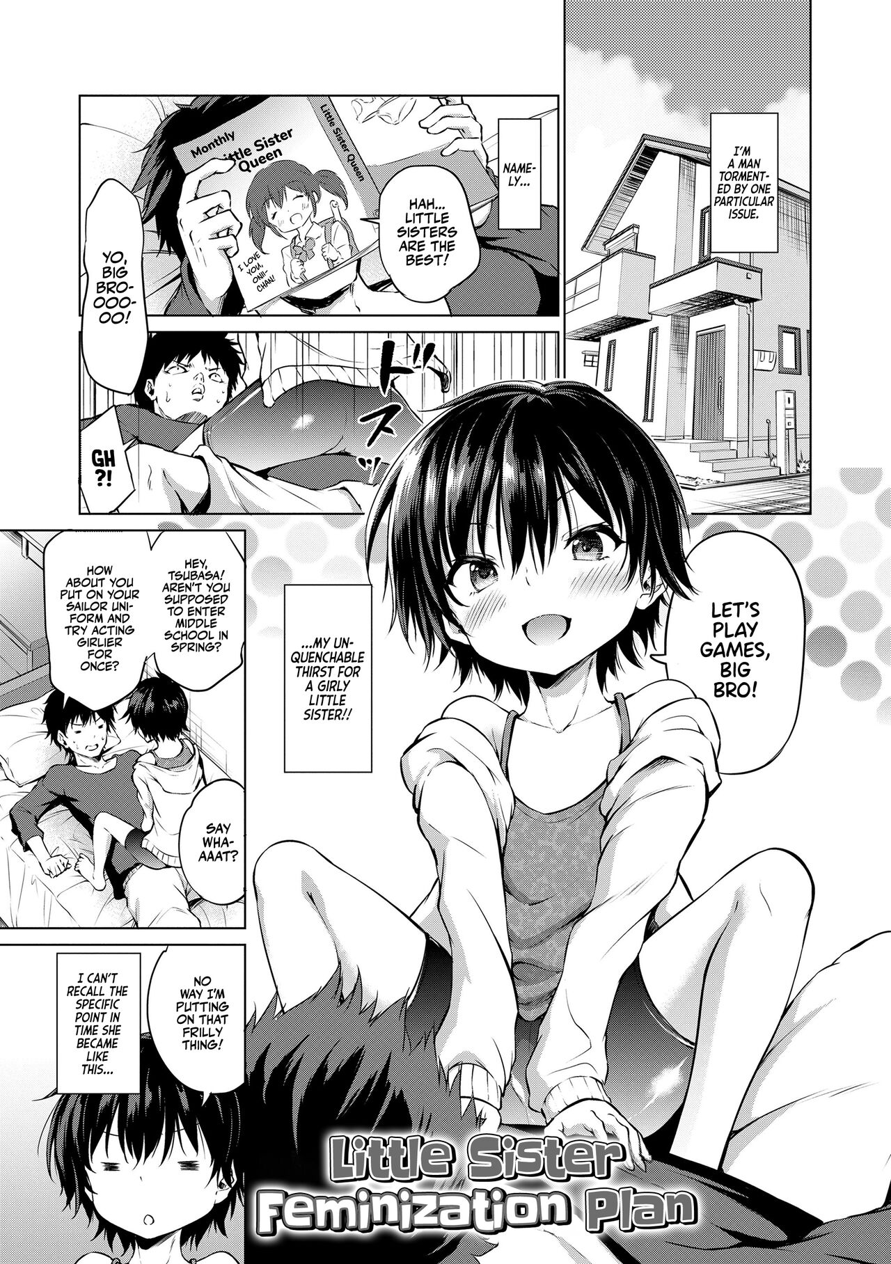 Imouto Mesu-ka Keikaku | Little Sister Feminization Plan page 1 full