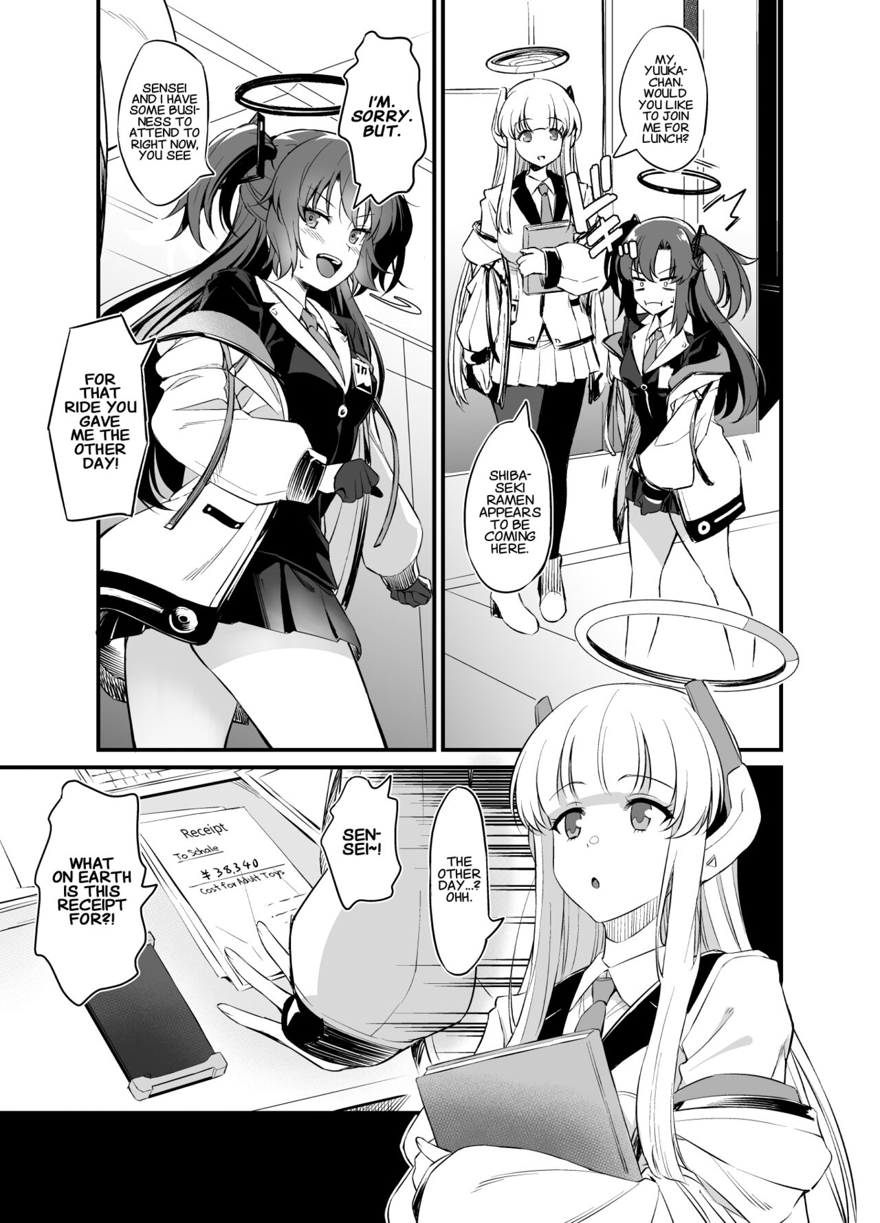Sensei! Shasei no Jikan desu yo | Sensei! It's Time for You to Cum! page 4 full