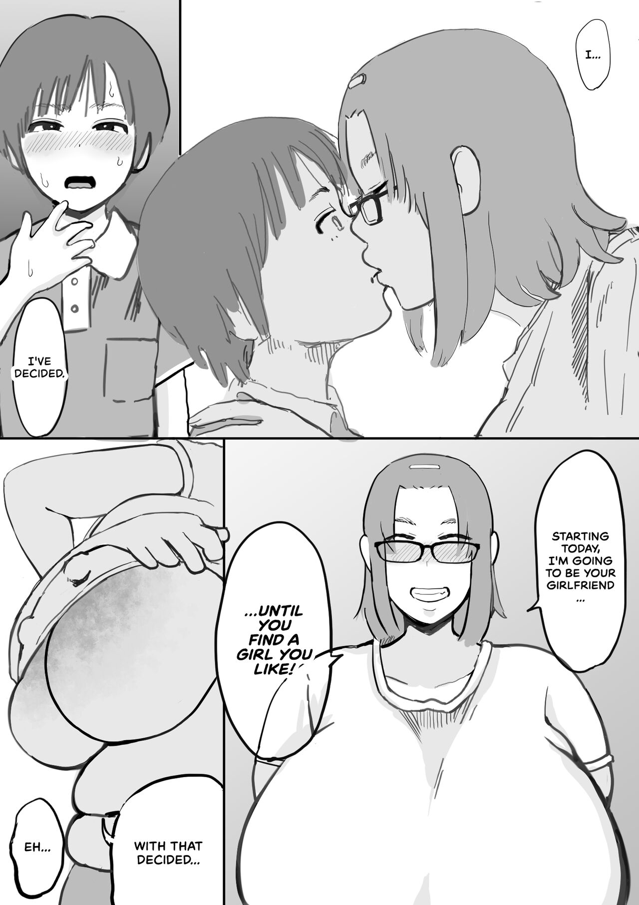 Onee-chan wa Boku yori Dekachin no Tomodachi no Kata ga Suki mitai desu page 3 full