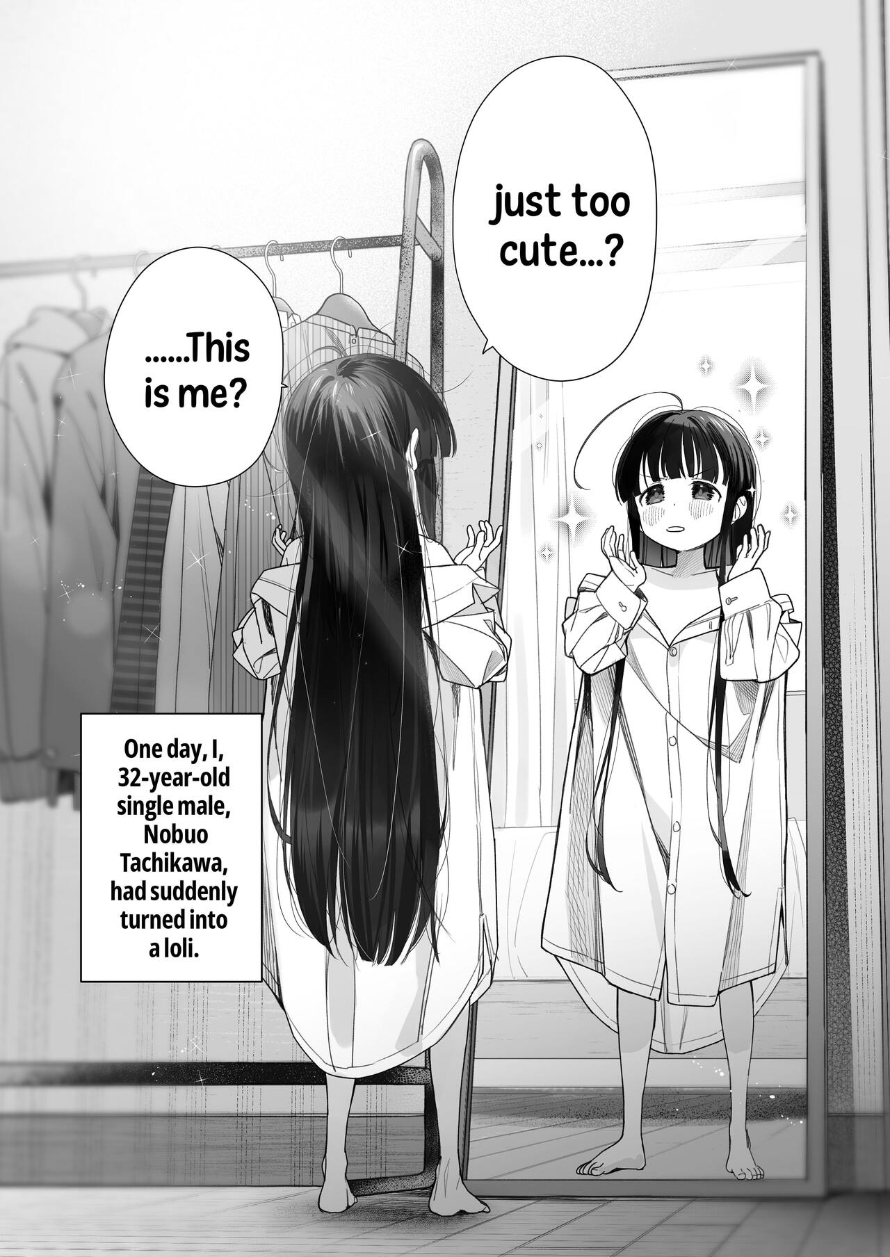 TS Loli Oji-san no Bouken Onanie Hen | Adventures of a Guy who Turned Into a Loli! Masturbation Arc page 5 full
