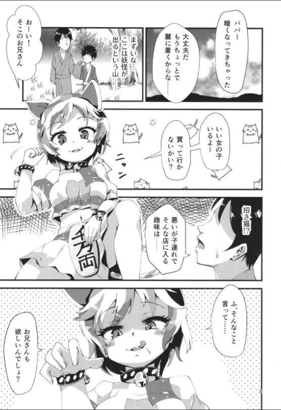 Gensoukyou Ero Nouryoku-ka Ihen 14 Touhou nekoryudo  NO HD page 3 full