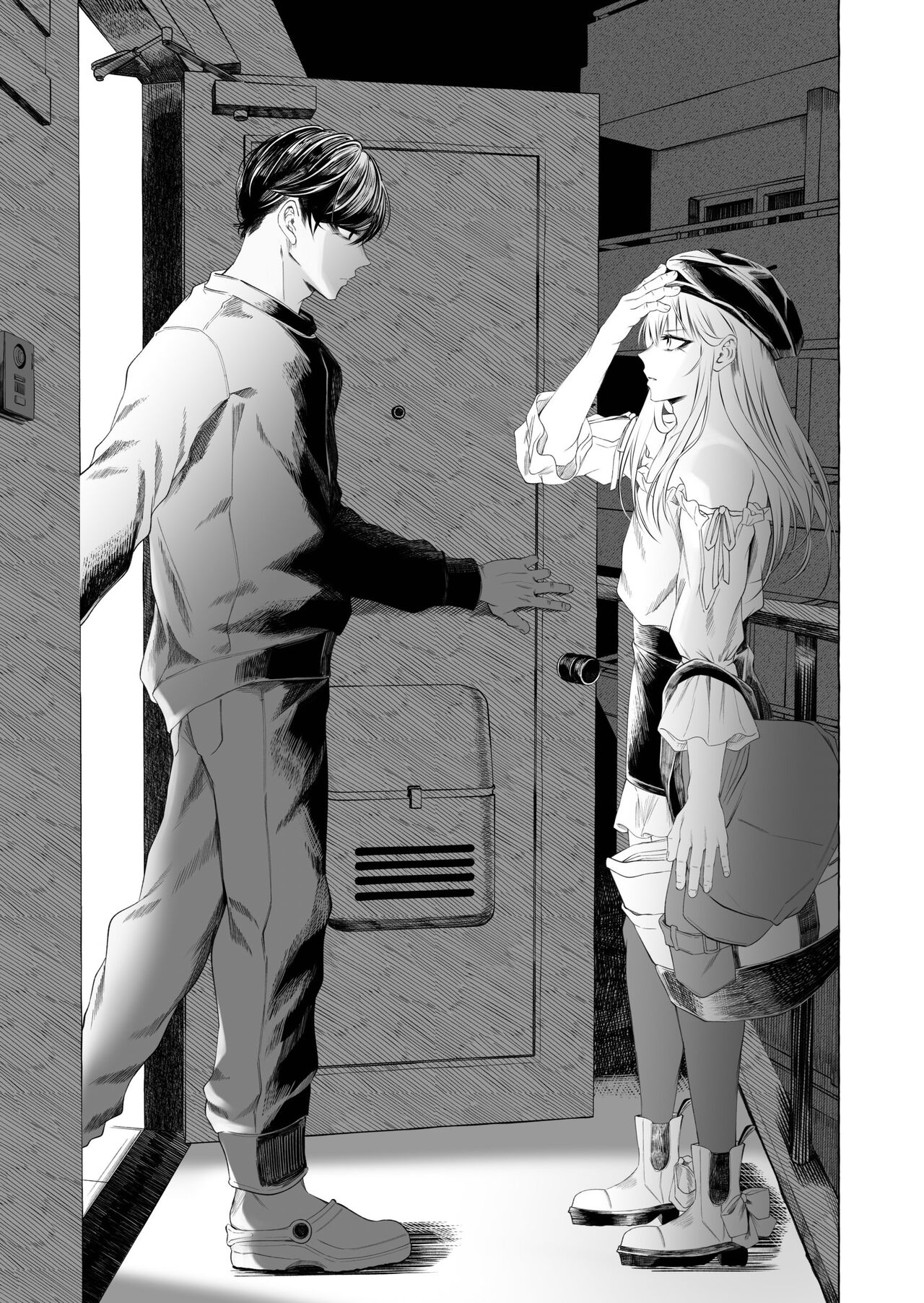 Josou DeliHeal Yondara, Kaisha no Joushi ga Kita. page 6 full