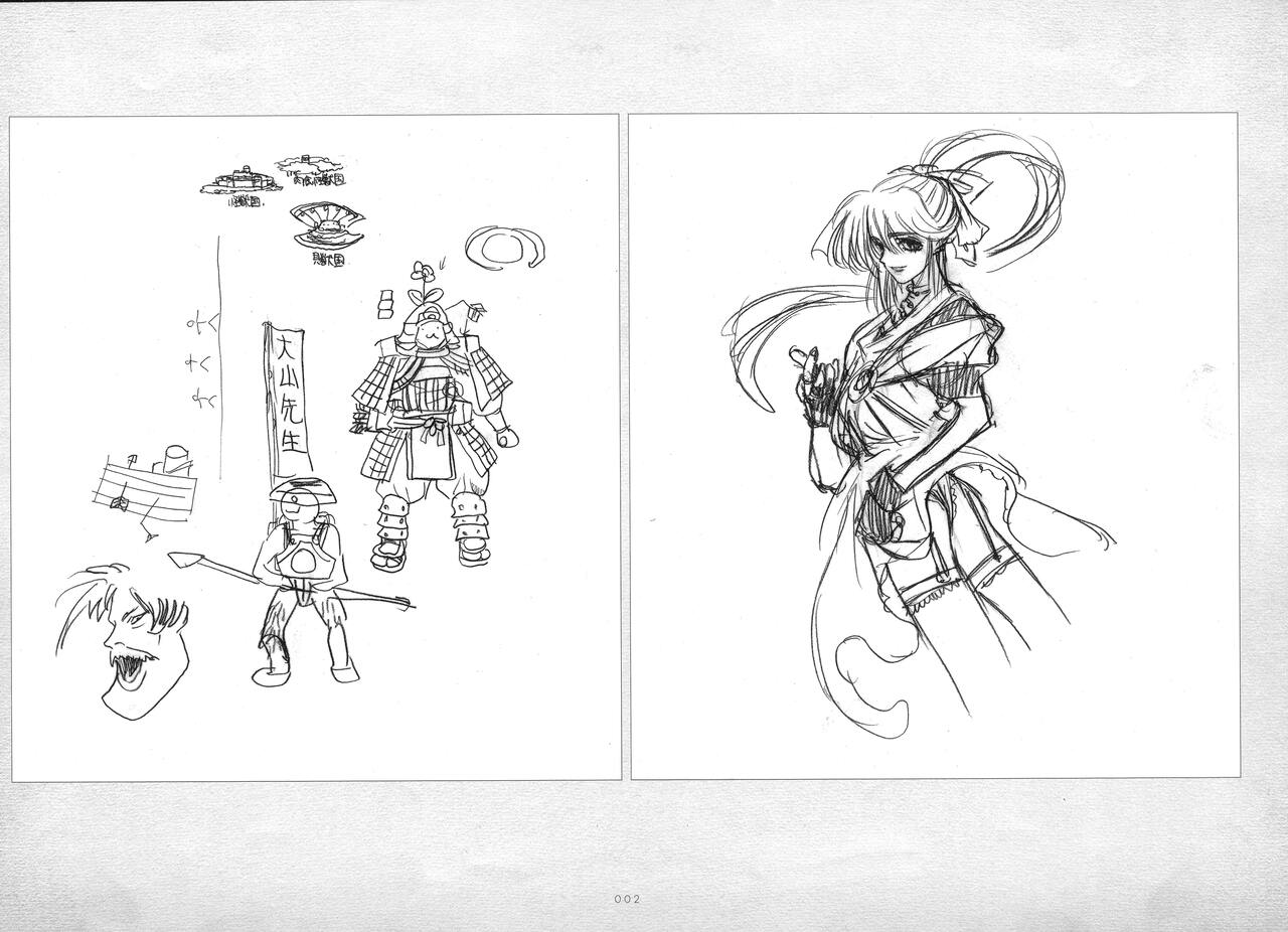 ALICESOFT ORION SCRIBBLES with CROQUIS ULTIMATE EDITION VOL.3 織音計画特別版  ラフ画集 page 3 full