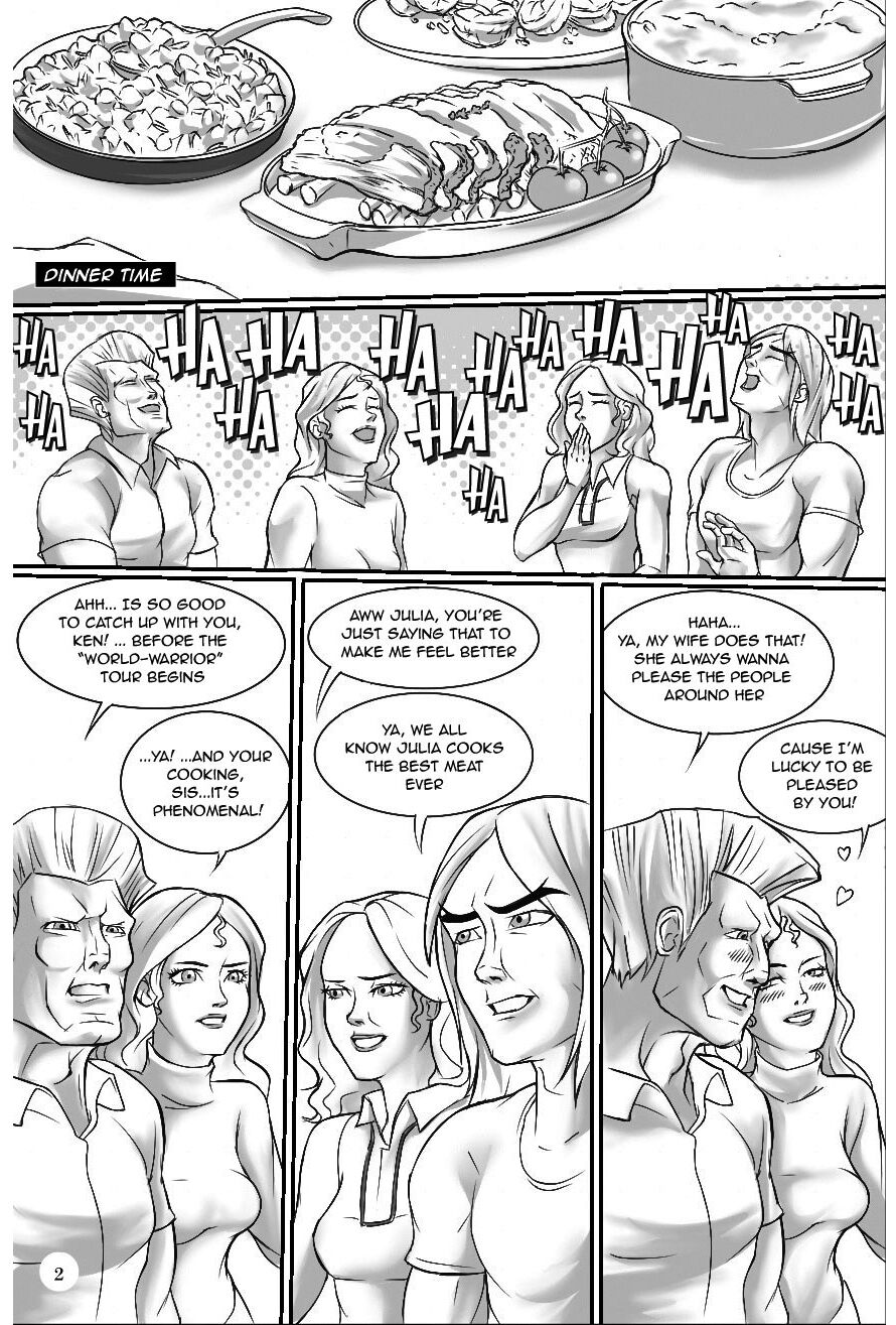 Capcum Street Fighter - Special DInner page 3 full