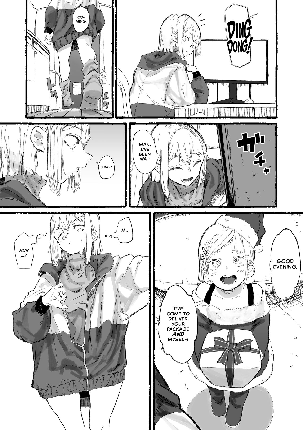 Cute na Santa to Hentai Onee-san page 3 full