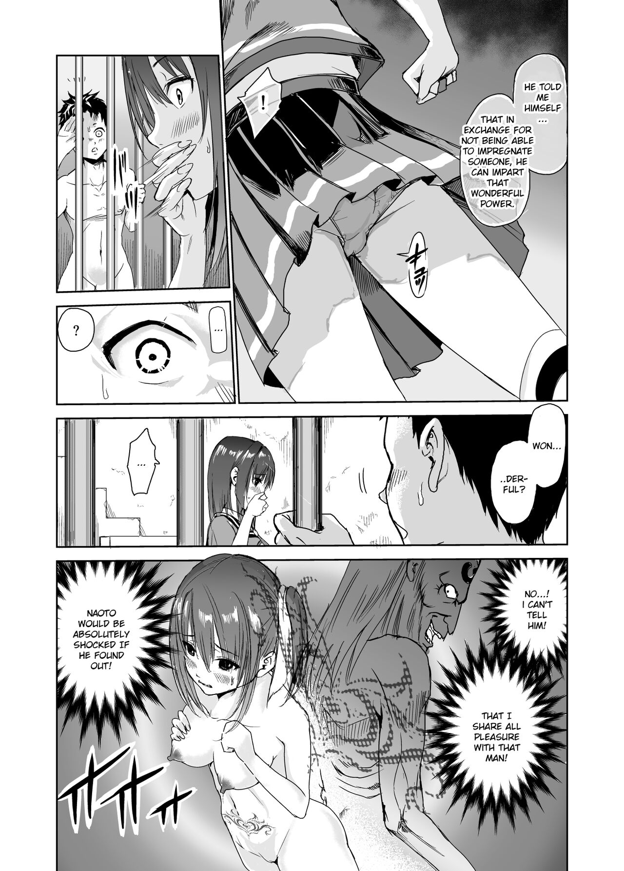 Tsuyagari Mura 3 ~Kareshi o Mamoru Tame Hikyou no Mura de Kyousei Gohoushi & NTR Sex~ page 10 full