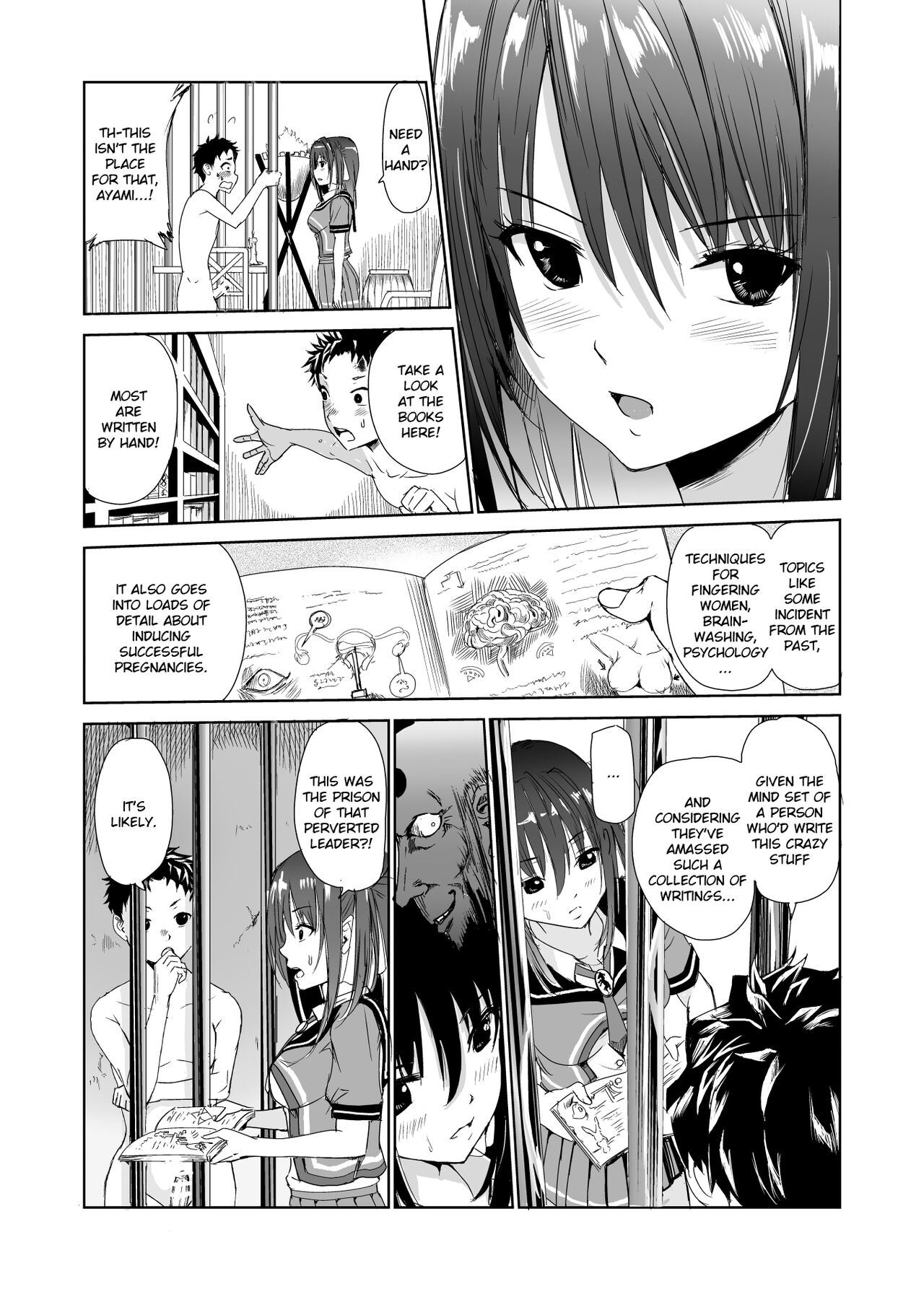 Tsuyagari Mura 3 ~Kareshi o Mamoru Tame Hikyou no Mura de Kyousei Gohoushi & NTR Sex~ page 8 full