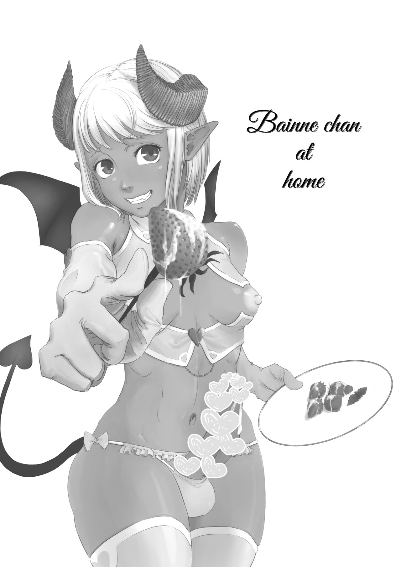 Bainne-chan at home page 3 full