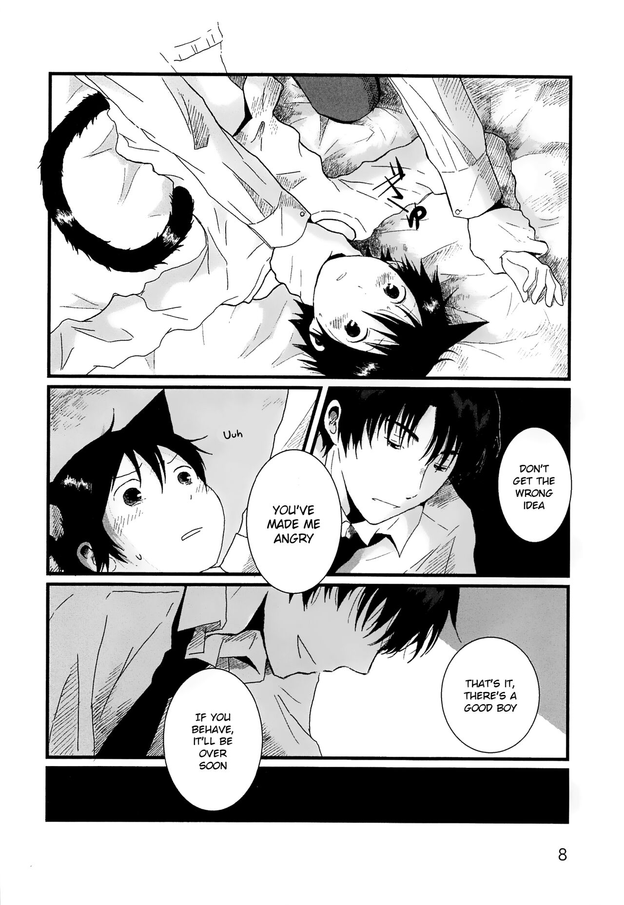 Heya o Yogosu Neko no Shitsukekata Cigarette | How to house train a kitty + Cigarette page 7 full
