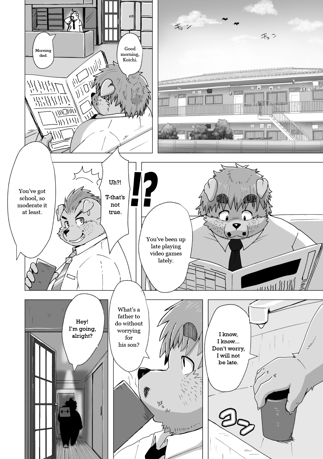 Ore no Oyaji wa XXX | My Father is XXX page 9 full