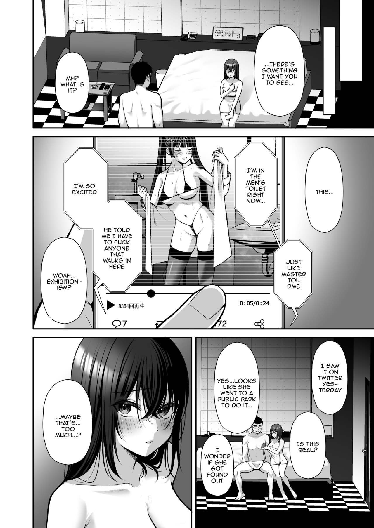 Utakata 3 ~Uraaka DoM Haken OL Onaho Choukyou~ | An Office Lady's Behind The Scenes Masochistic Onahole Training 3 page 9 full
