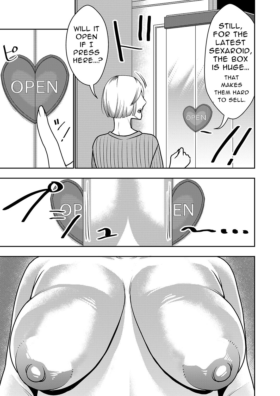 Furyouhin Sexaroid ga Ero Sugiru node Henpin o Kangaeteiru! | This Defective Sexaroid is TOO LEWD, so I'm thinking of returning it! page 3 full
