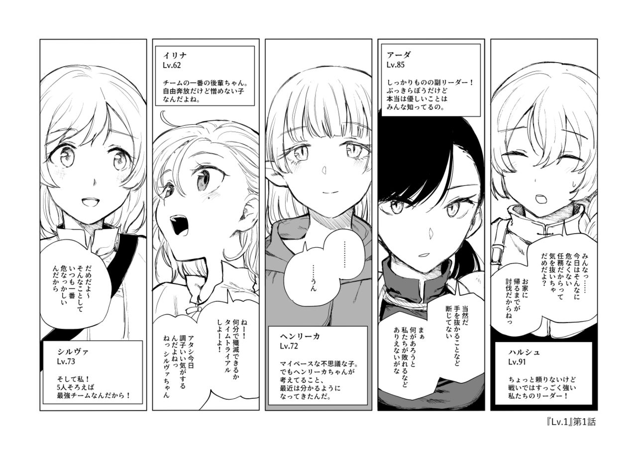"Lv.1" page 2 full