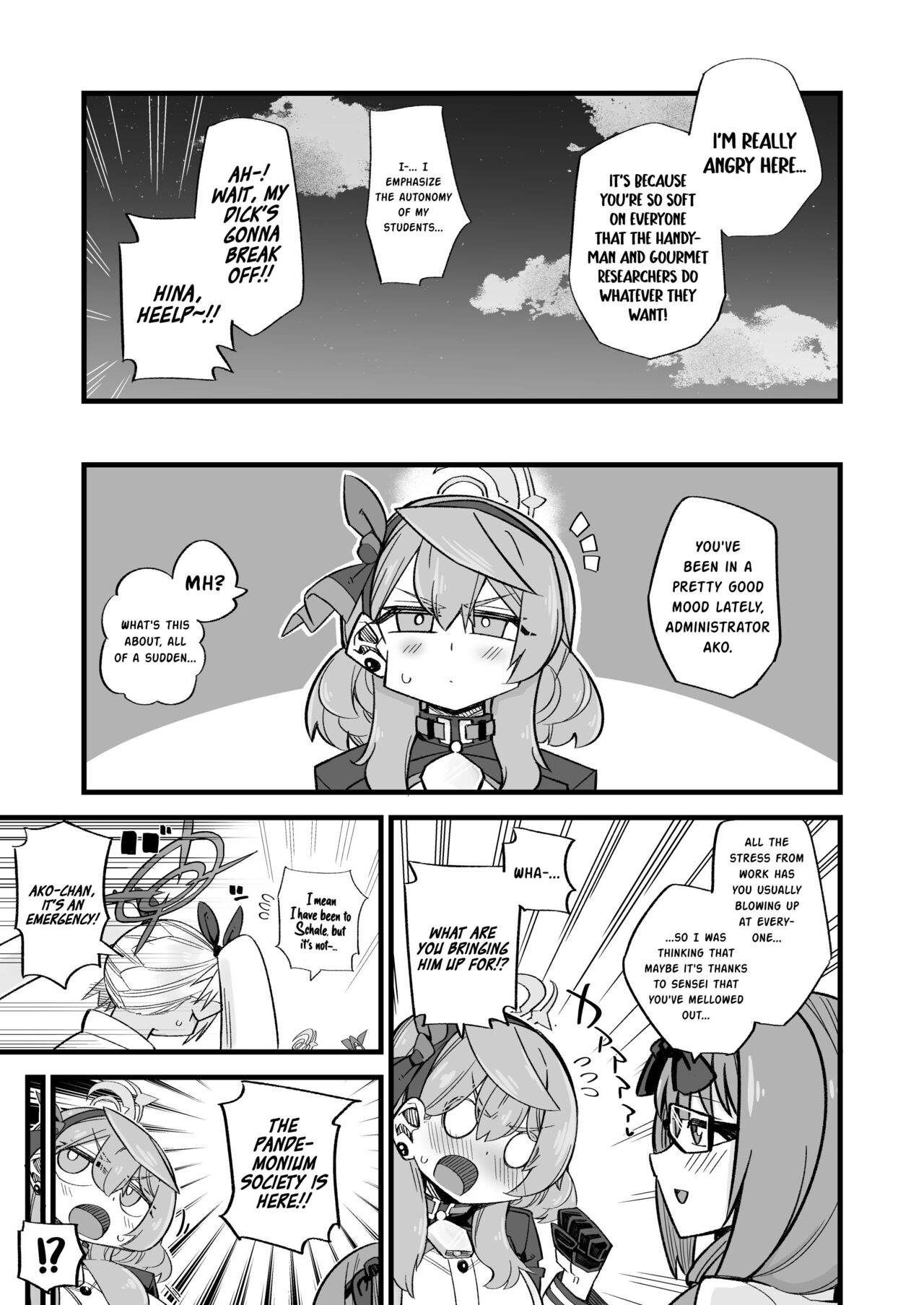 Ako no Stress Hassan Houhou | Ako's Stress Relieving Sex page 10 full