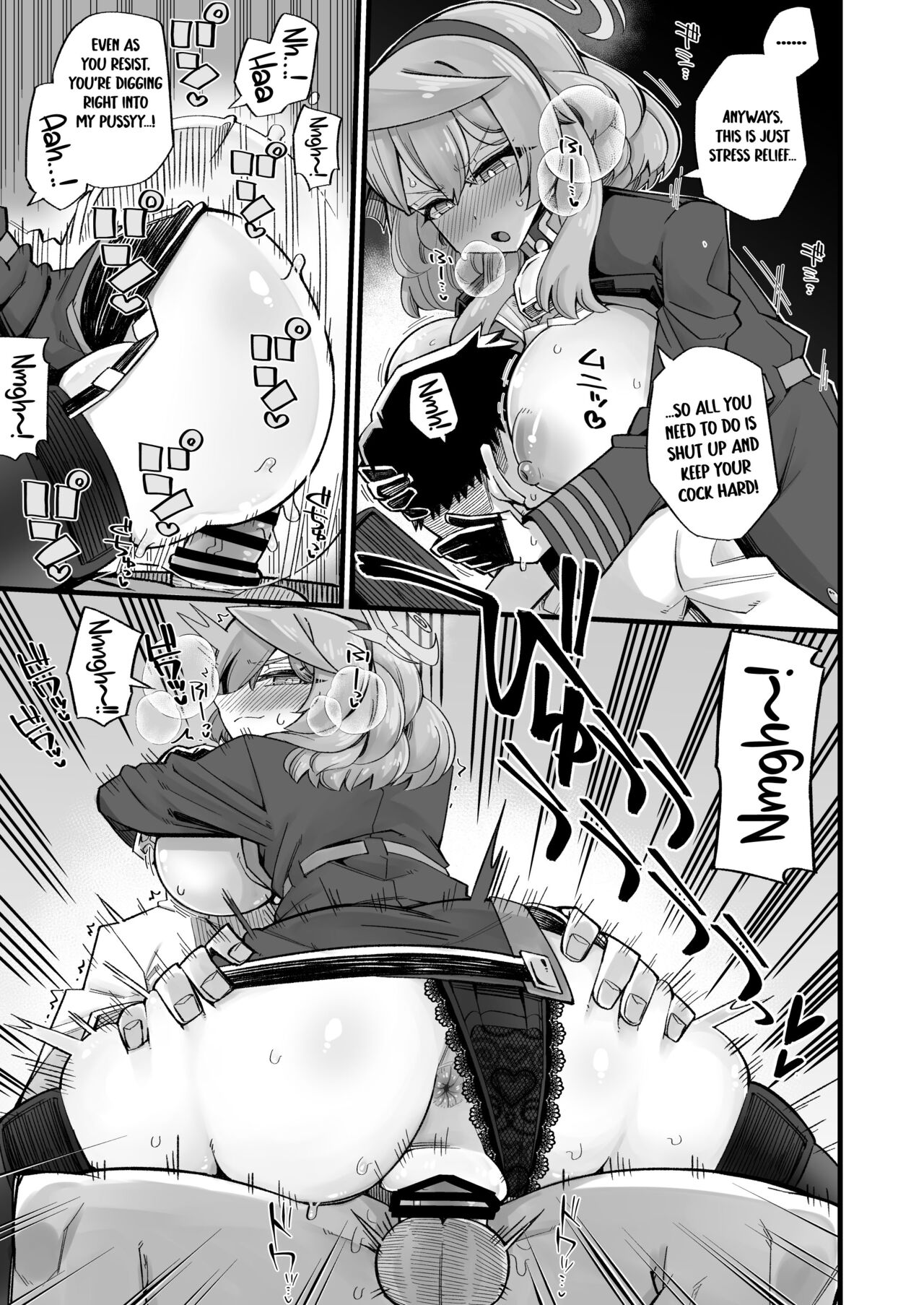 Ako no Stress Hassan Houhou | Ako's Stress Relieving Sex page 6 full