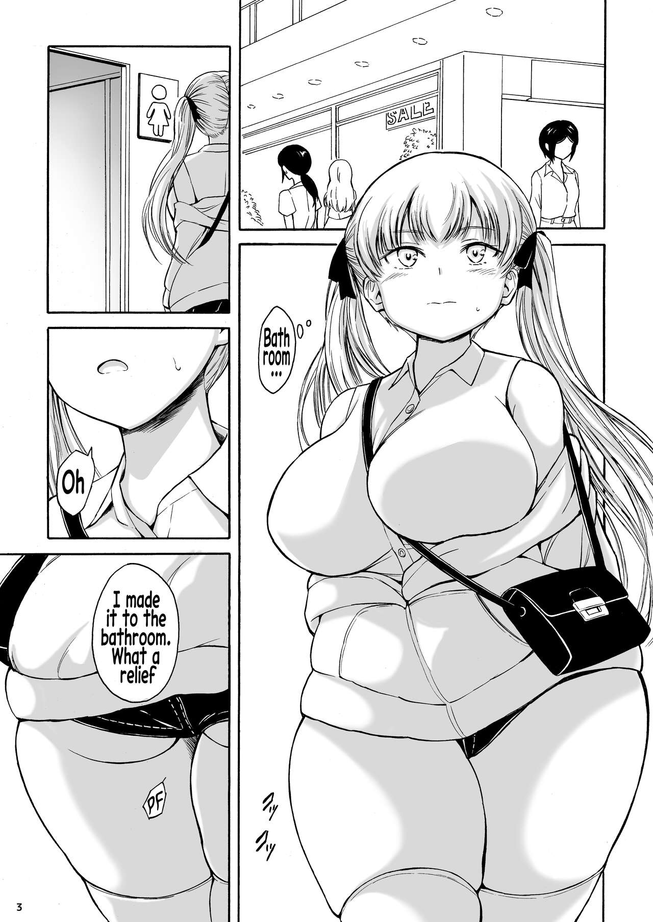 Haisetsu Shoujo 14 | Excretion Girl 14 page 3 full