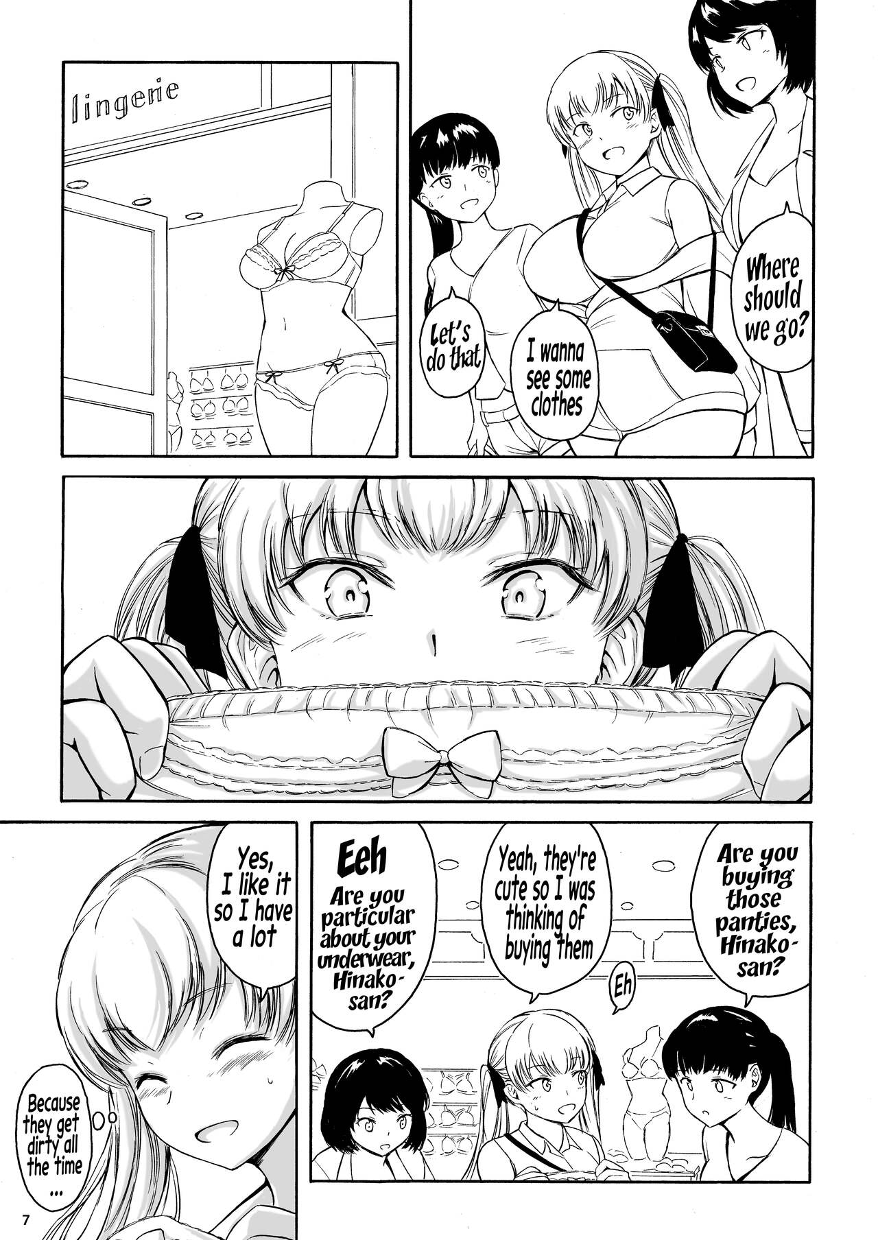 Haisetsu Shoujo 14 | Excretion Girl 14 page 7 full