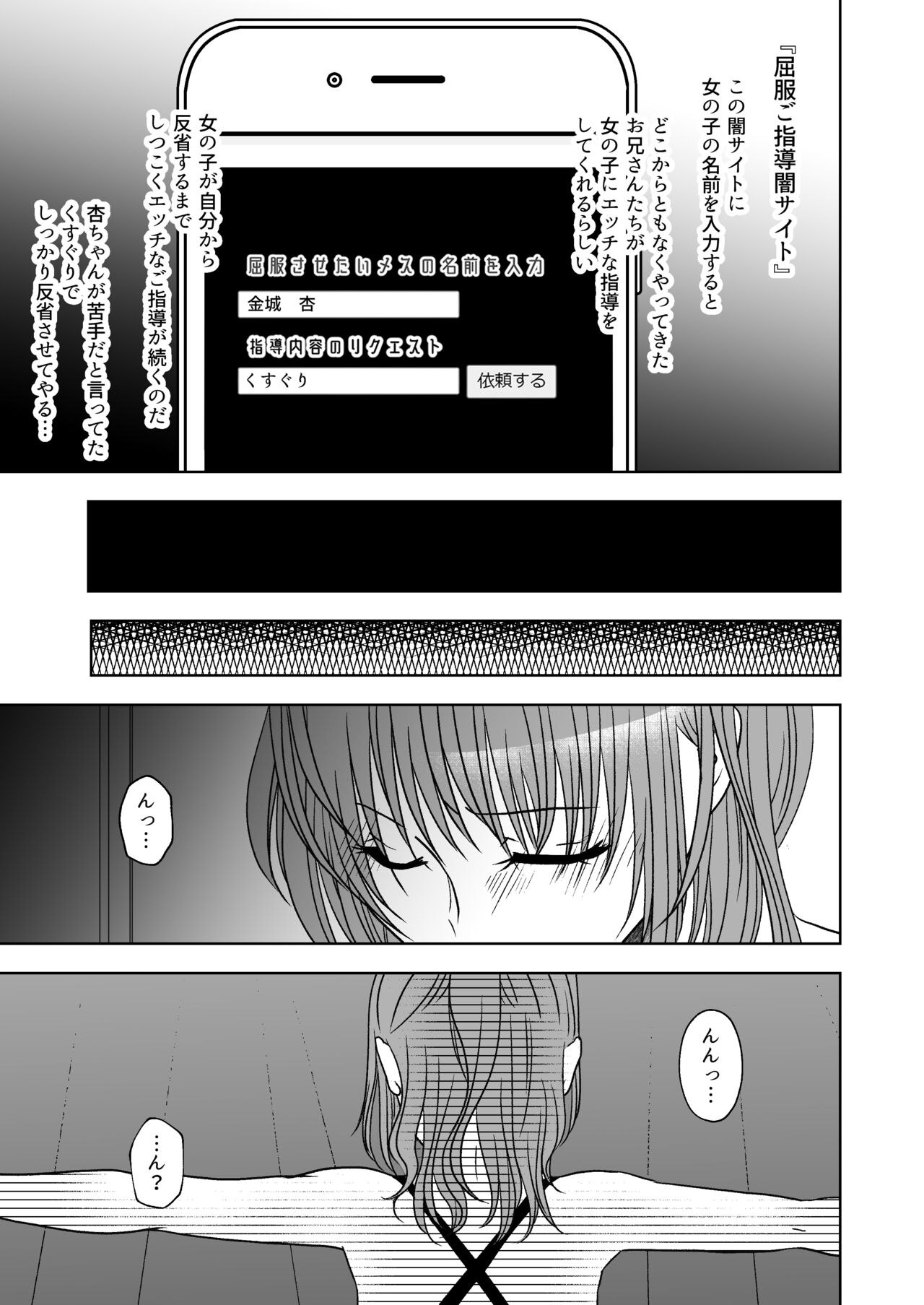 Kuppuku go shidou yami site ~ kekkon sagi onna no kusuguri seme page 6 full