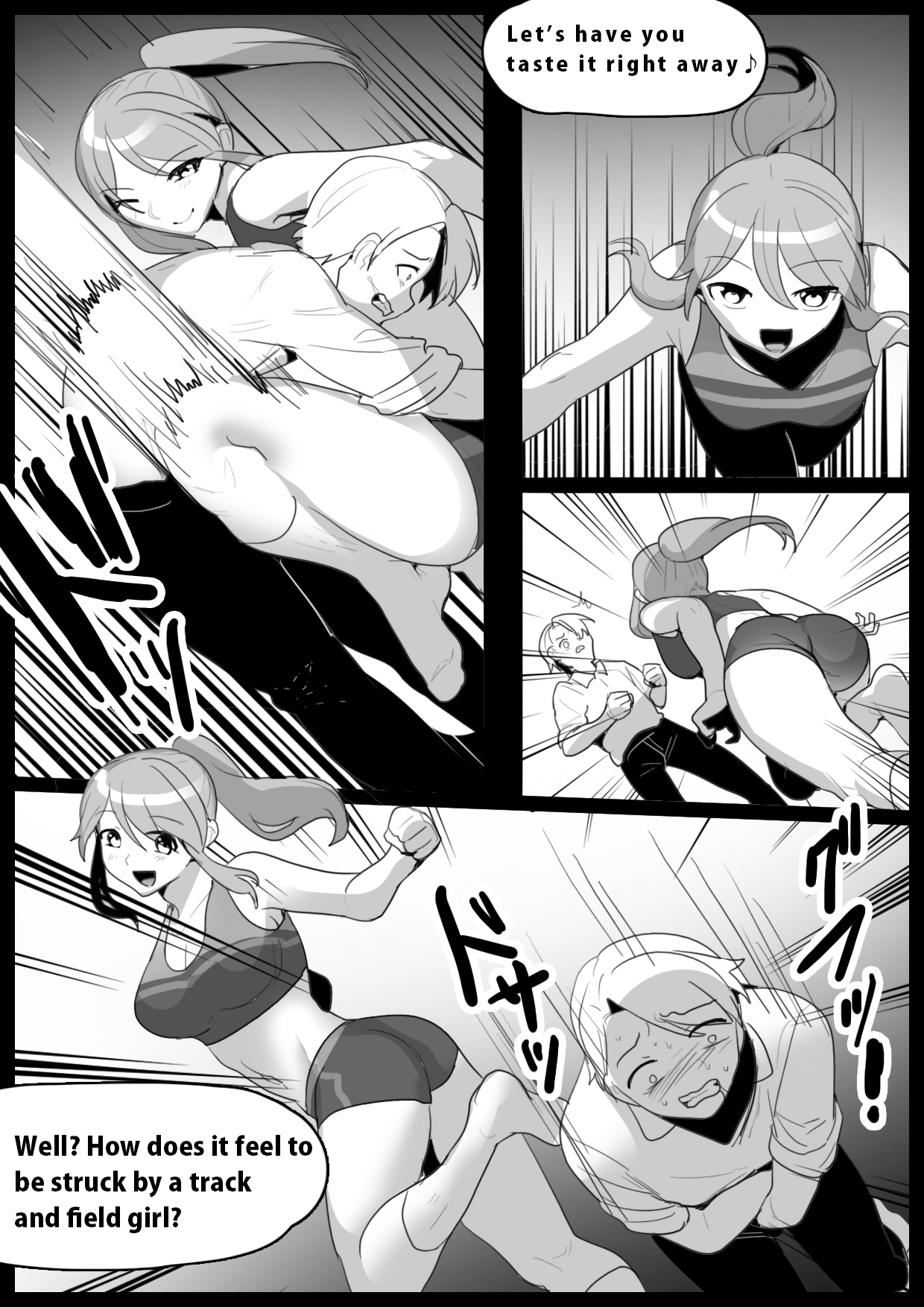Girls Beat! -Vs Aina & Rie- page 3 full