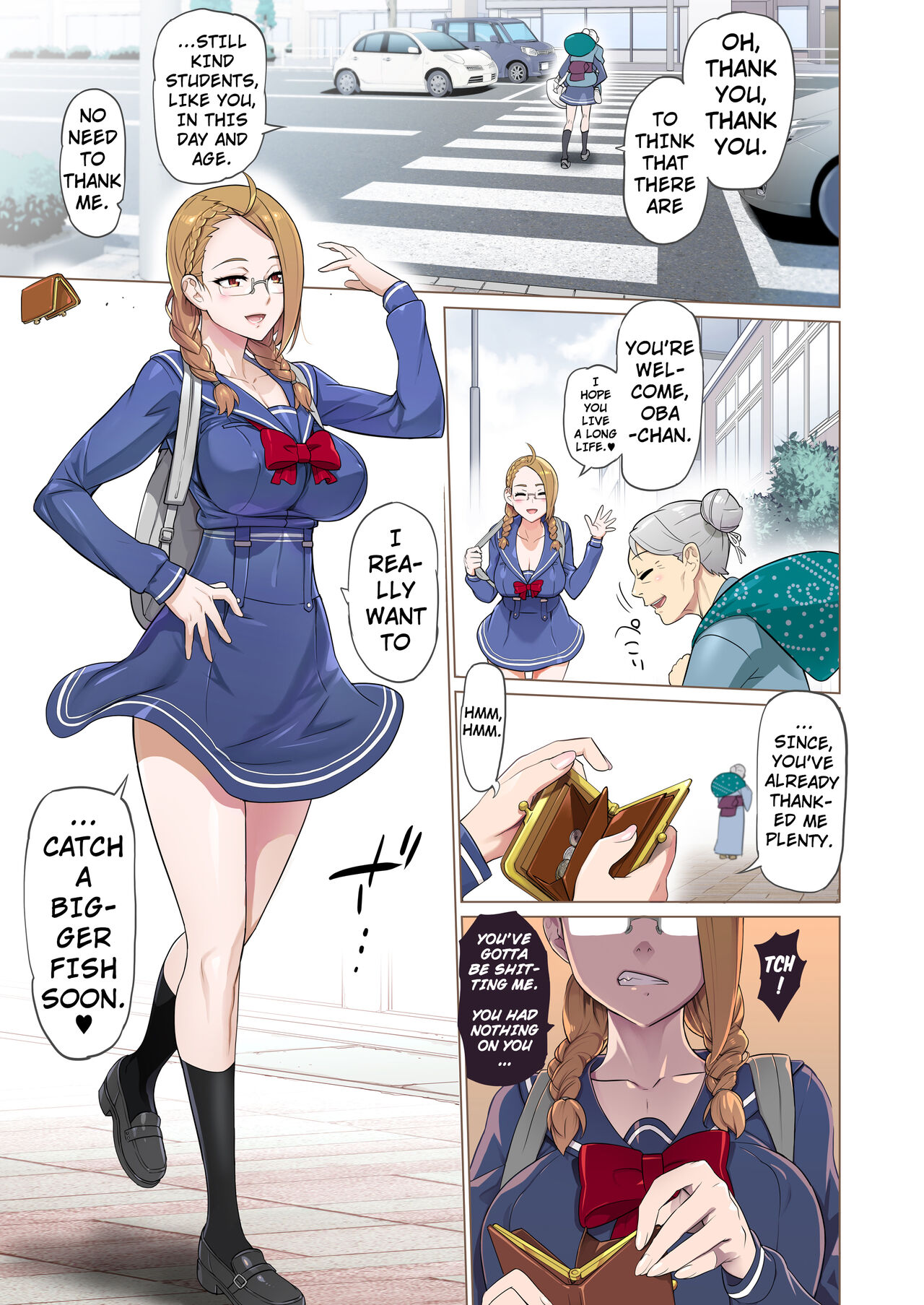 "Aku x 3" Manga 1 page 2 full