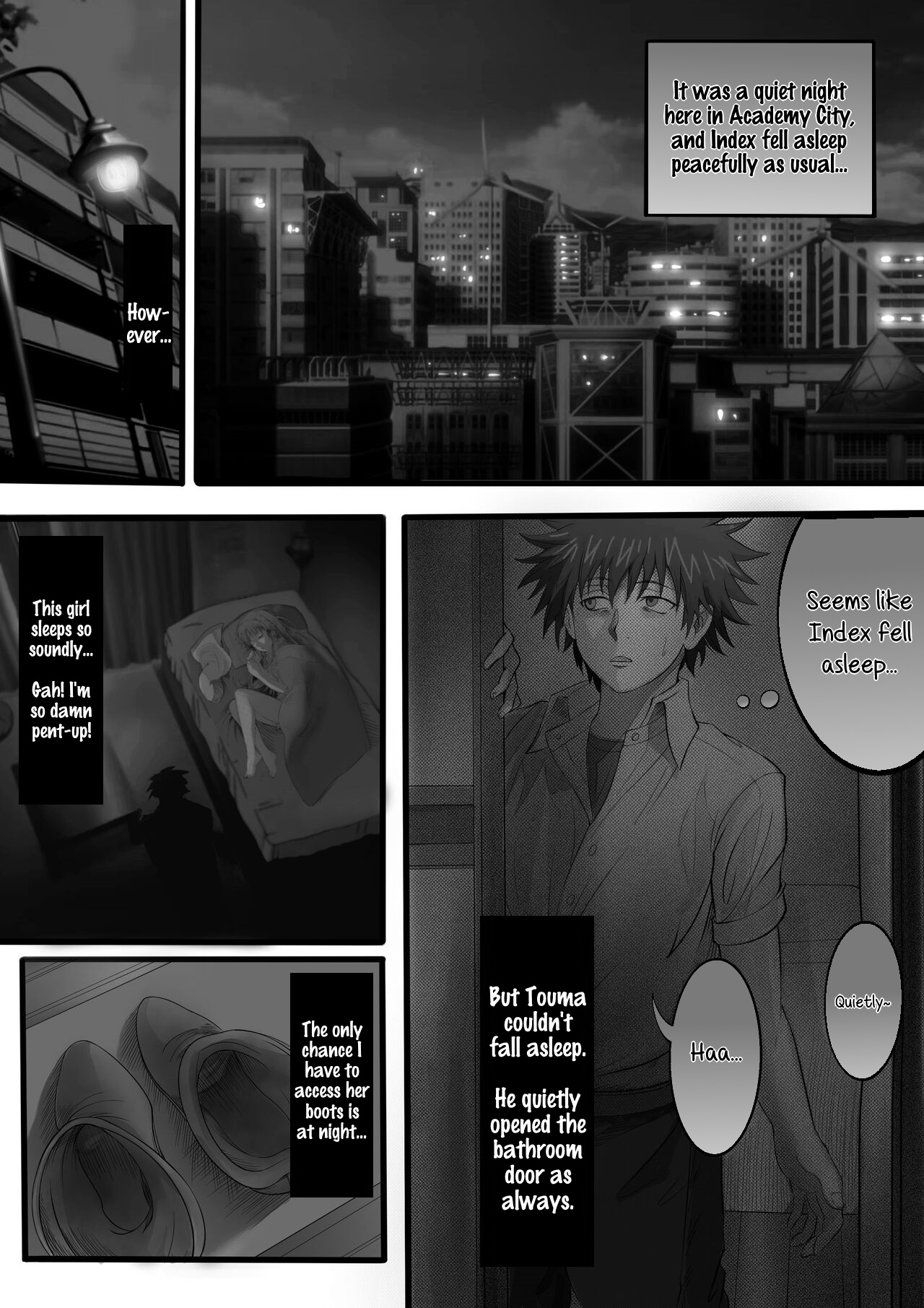 The Daily Life of Index and Touma Every Night page 2 full
