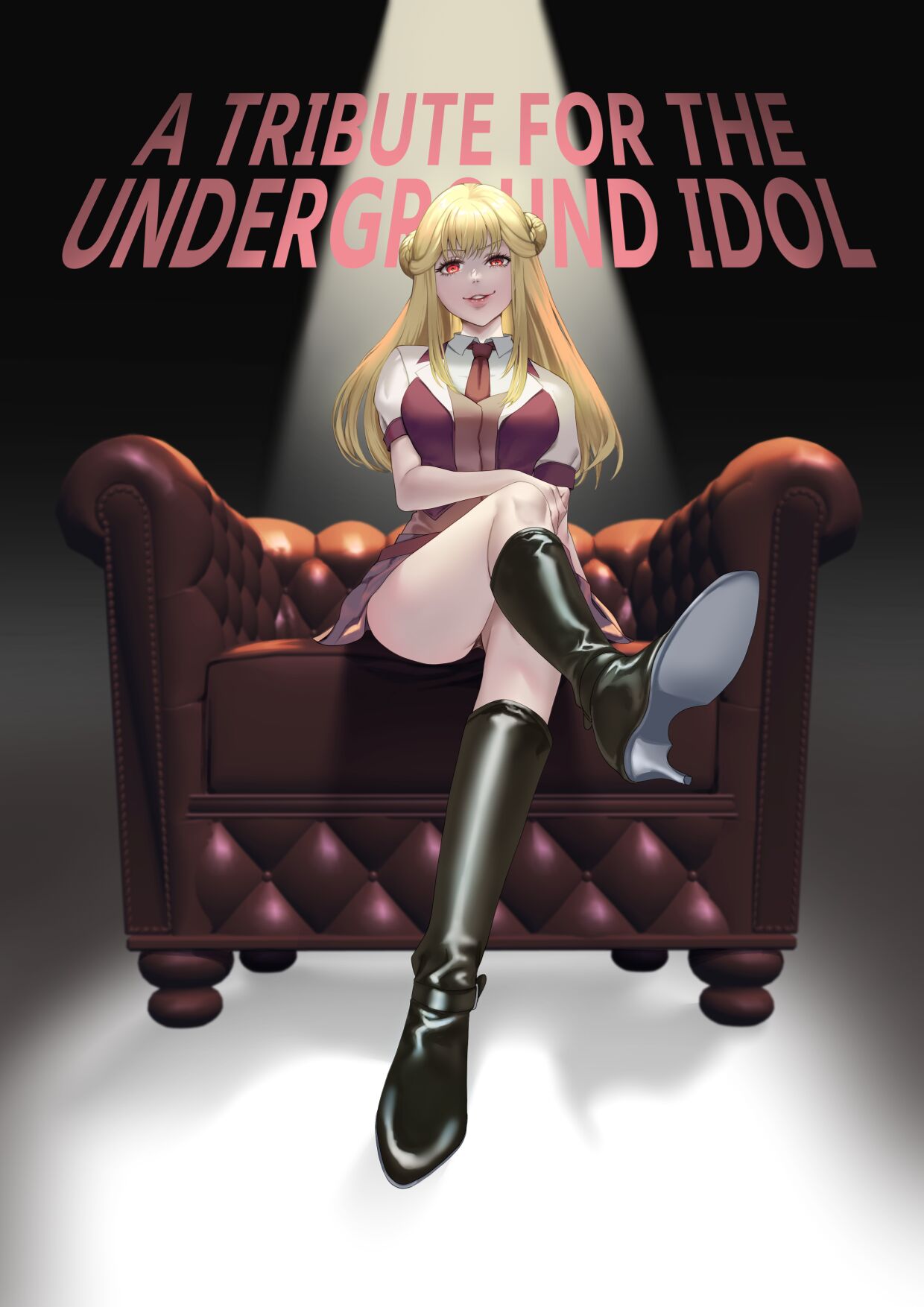 Mitsugase Chika Idol   |  A TRIBUTE FOR THE UNDERGROUND IDOL page 1 full