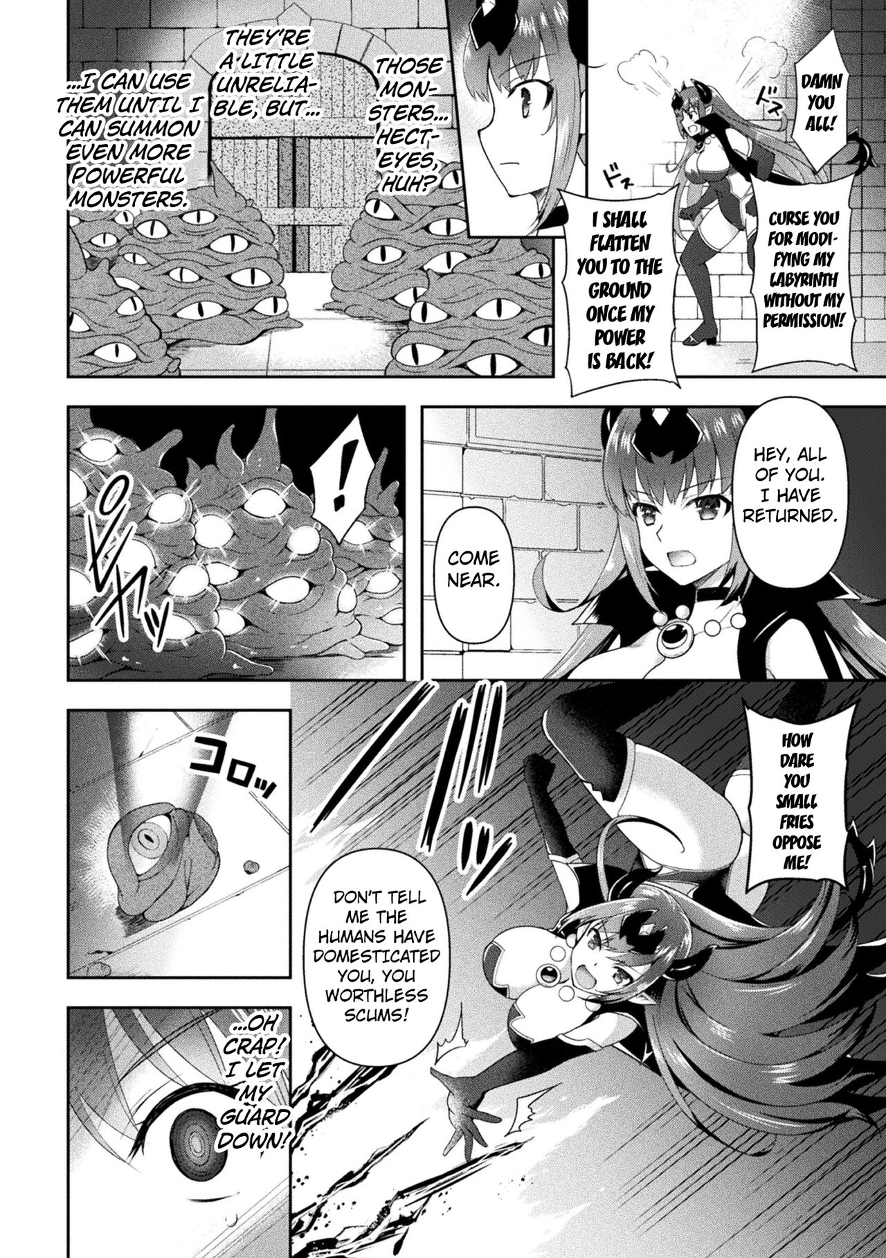 Kangyaku Meikyuu ~Tsuyotsuyo Maou-sama ga Mesu Ochi Trap de GAMEOVER~ page 8 full