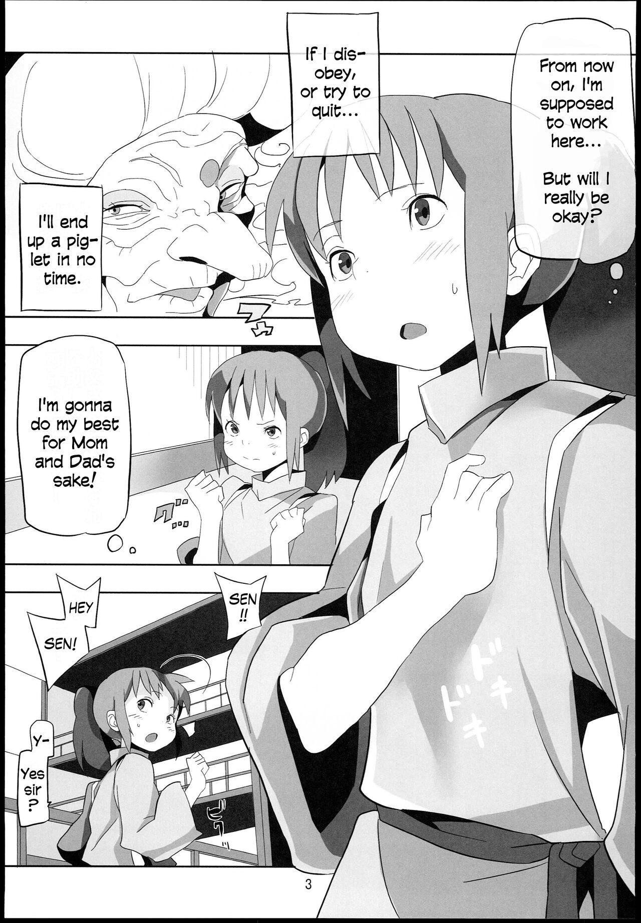 Sen to Chihiro to Ryoujoku no Yuya Ishukan Jigoku no Hibi page 3 full