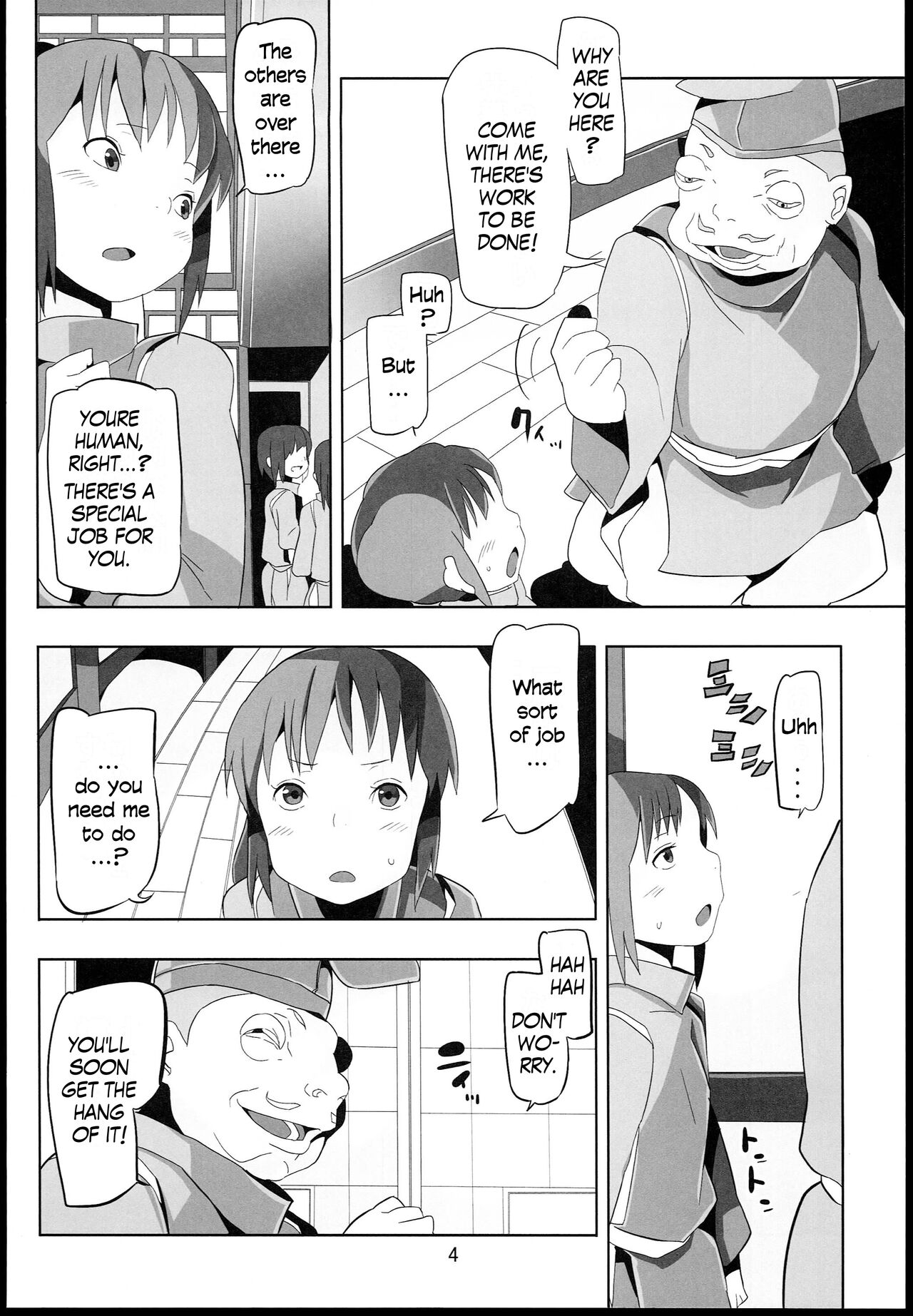 Sen to Chihiro to Ryoujoku no Yuya Ishukan Jigoku no Hibi page 4 full