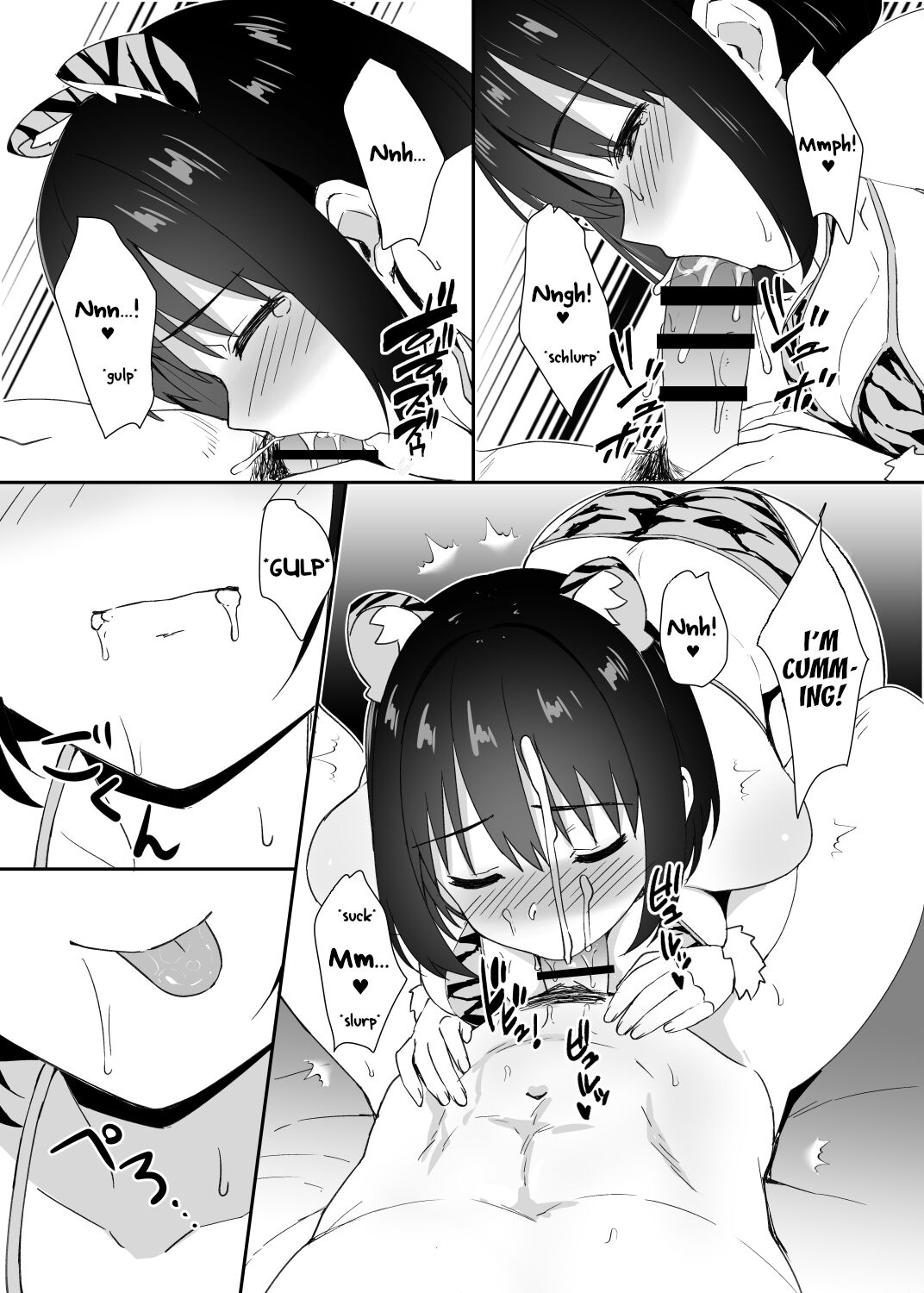 Imasara dakedo Kako-san ni Toragara Bikini o Kite Moratta. | It's a Little Late for New Year's, But I Finally Got Kako to Wear a Tiger-Print Bikini. page 7 full