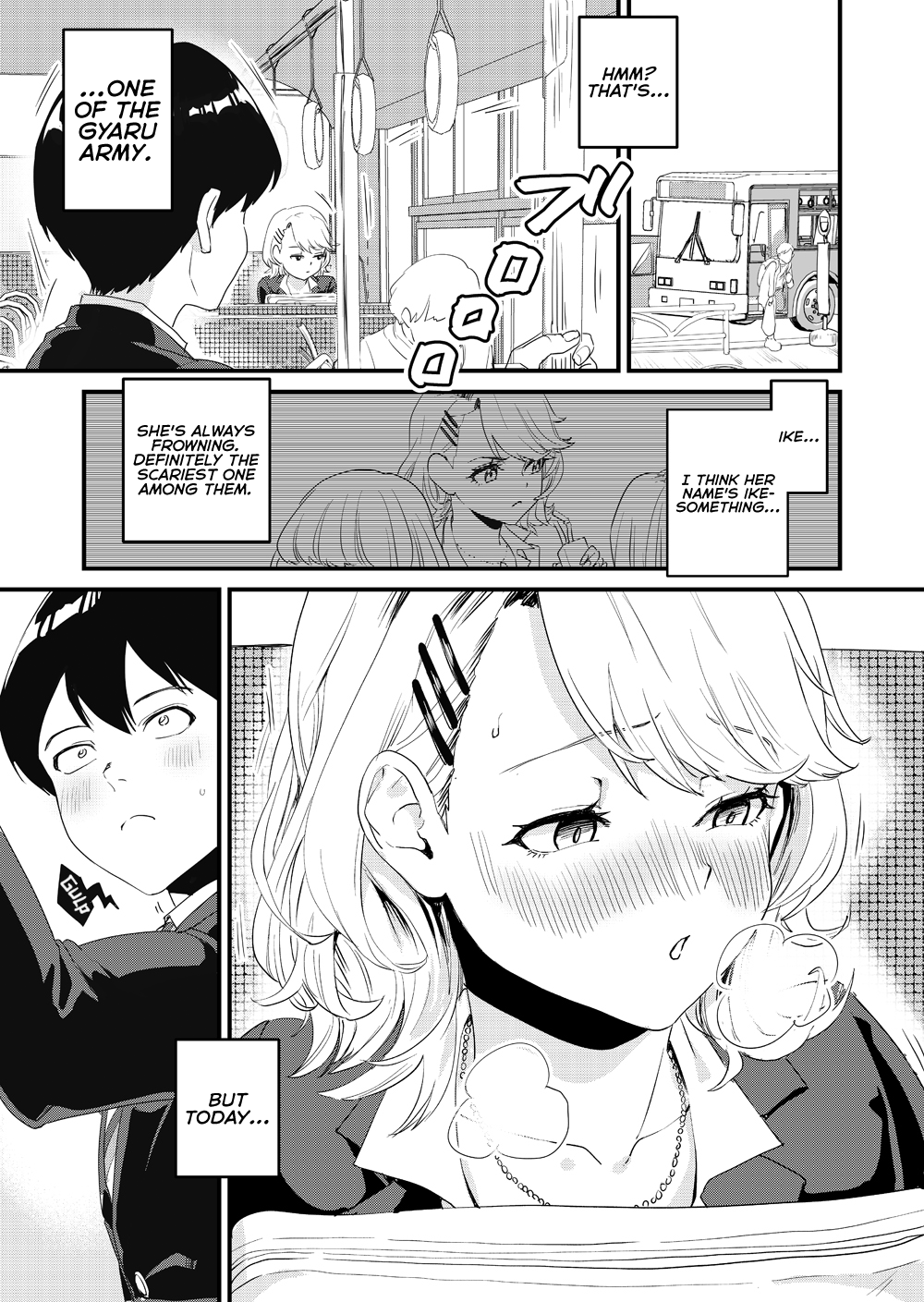 Galko wa Bus de Zecchouchuu | The Gyaru Girl is Cumming on the Bus page 4 full