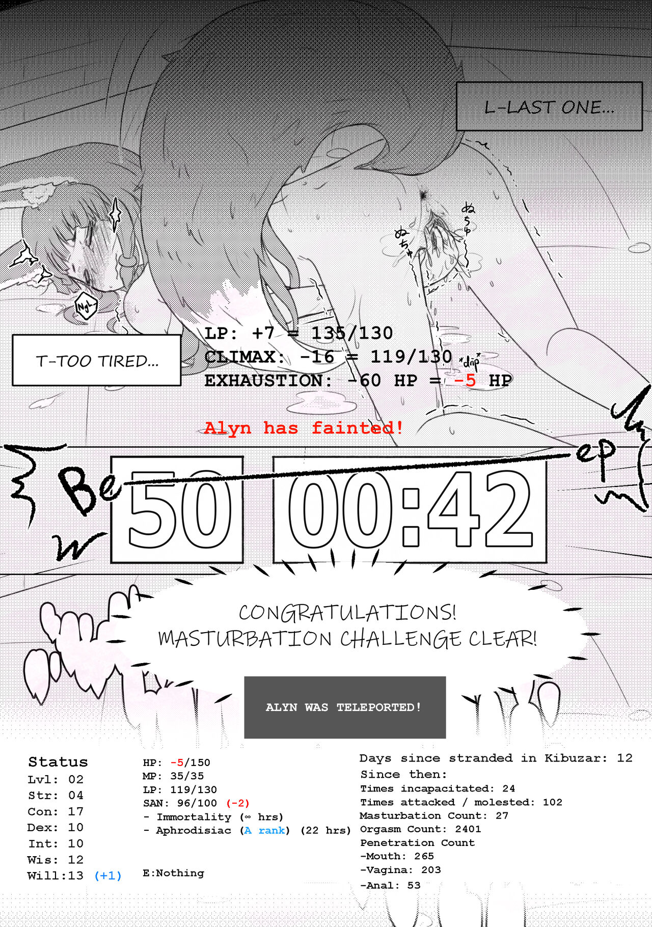 Alyn & The Self Climax Room page 10 full