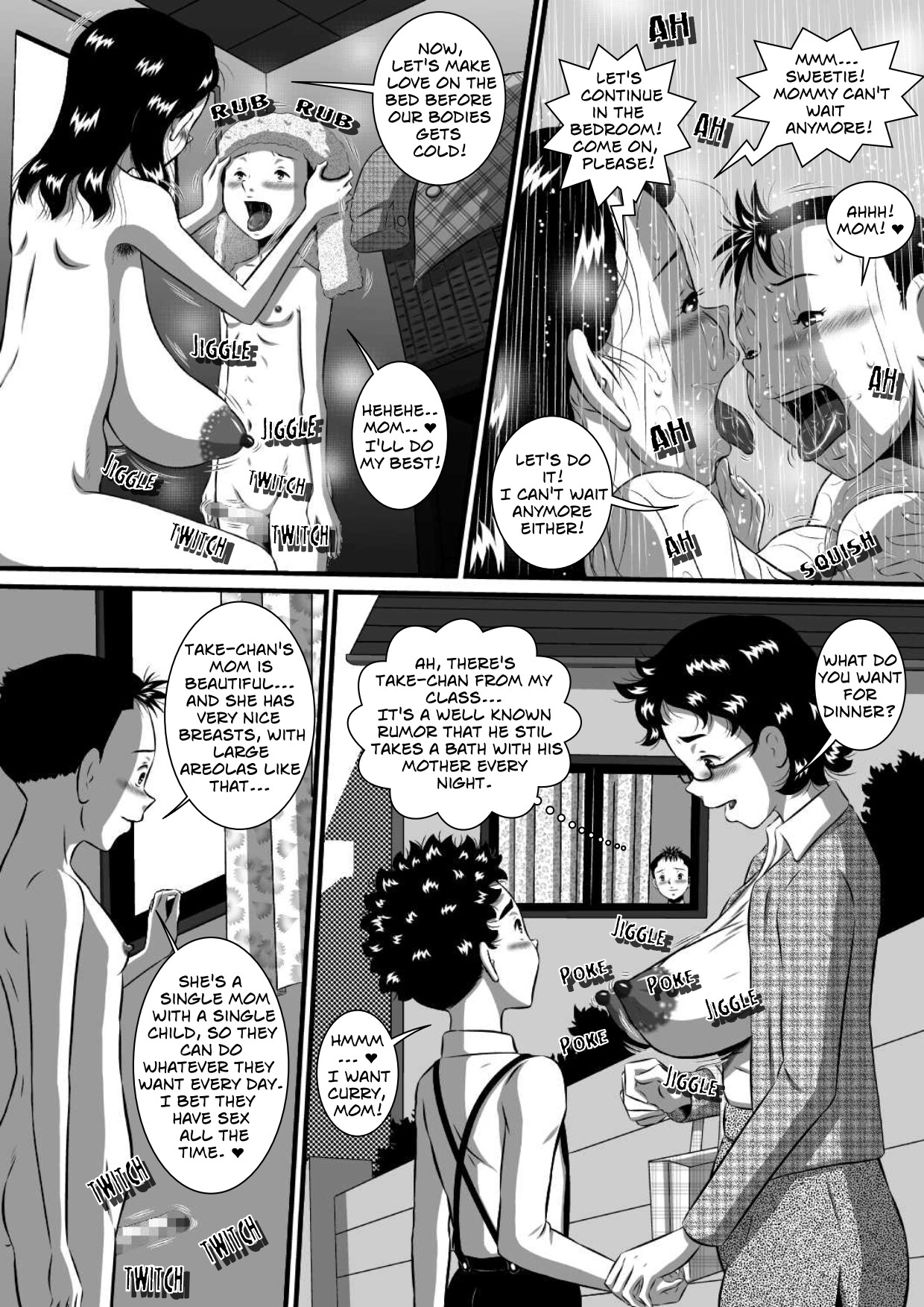 Mama no Karada wa Boku no Mono! Papa ni Kakurete Sex Zanmai! | Mom's Body Is Mine - Mother And Son Incest Sex Behind Dad's Back page 10 full