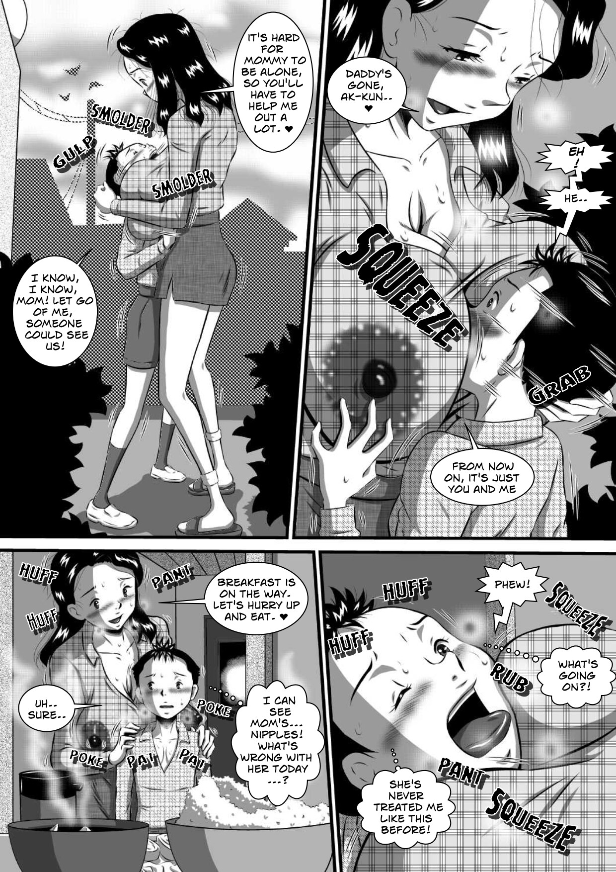 Mama no Karada wa Boku no Mono! Papa ni Kakurete Sex Zanmai! | Mom's Body Is Mine - Mother And Son Incest Sex Behind Dad's Back page 3 full