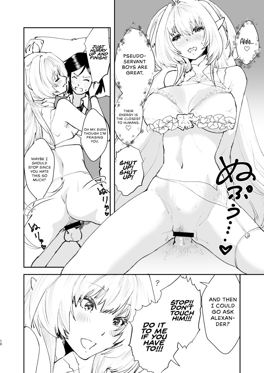 Chikyuu Saigo no Succubus ga Chaldea de Yarakasu Hon page 9 full