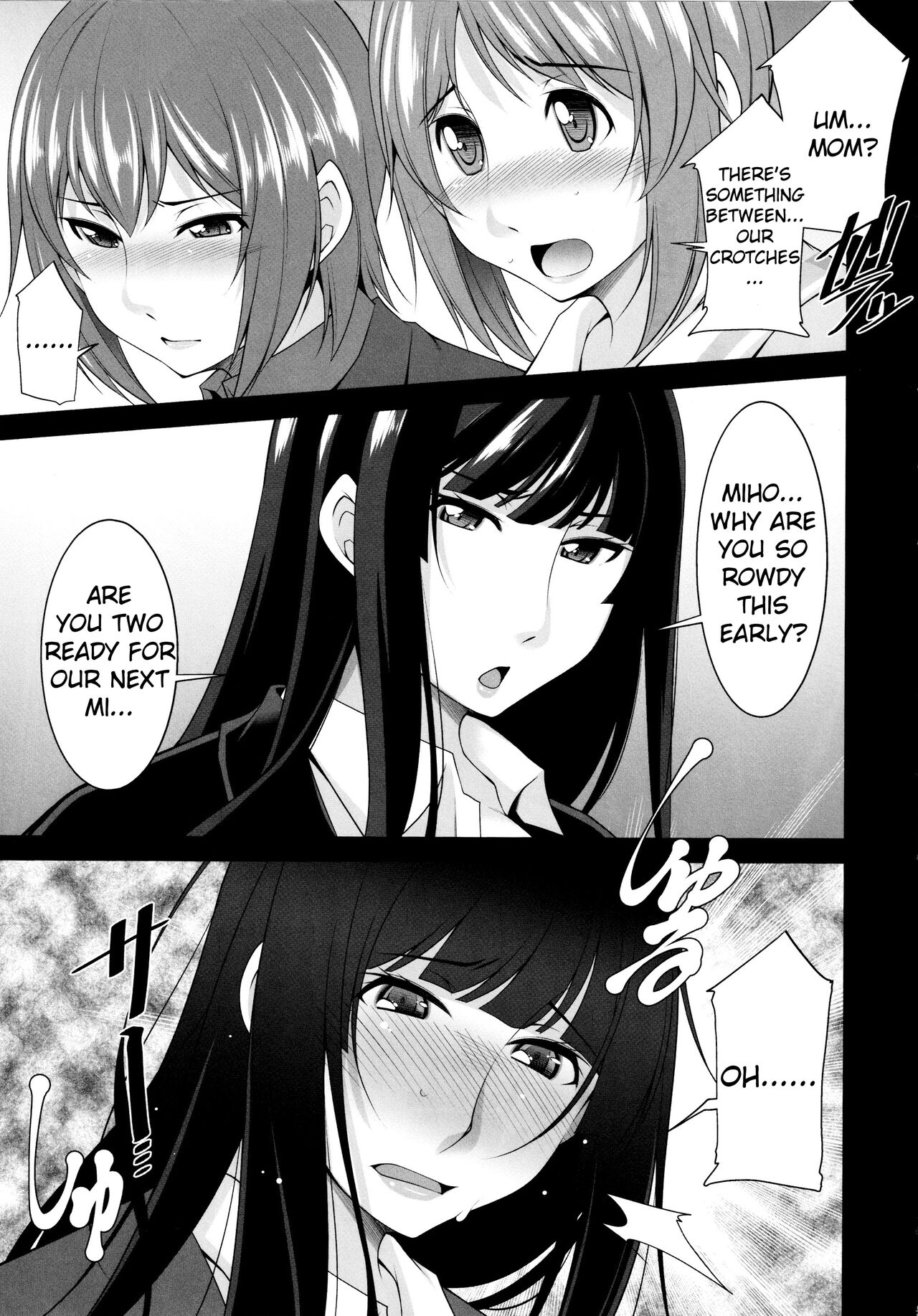 Okaa-san Watashi-tachi Ochinchin Haechatta. | Mom... We Grew a Penis! page 5 full