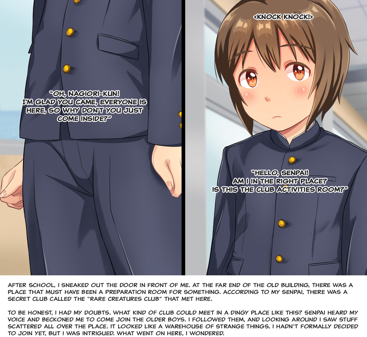 Otokonoko dakedo, shokushu no o yomesan ni narimasu | I'm a boy, but I'm going to become a tentacle's bride page 1 full