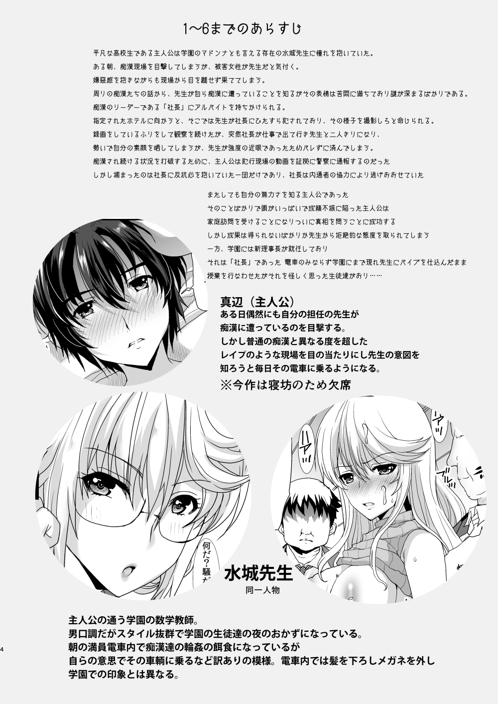 Okurete Kita Ushidoshi ~Akogare no Josei  wa Chikan Densha de Choukyouzumi Deshita Bangaihen~ page 4 full