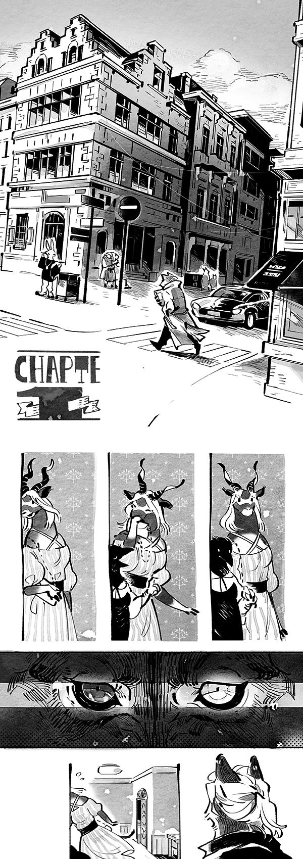 Wolf & Bear & Cafe // Fox & Tiger & Cup Noodles page 7 full