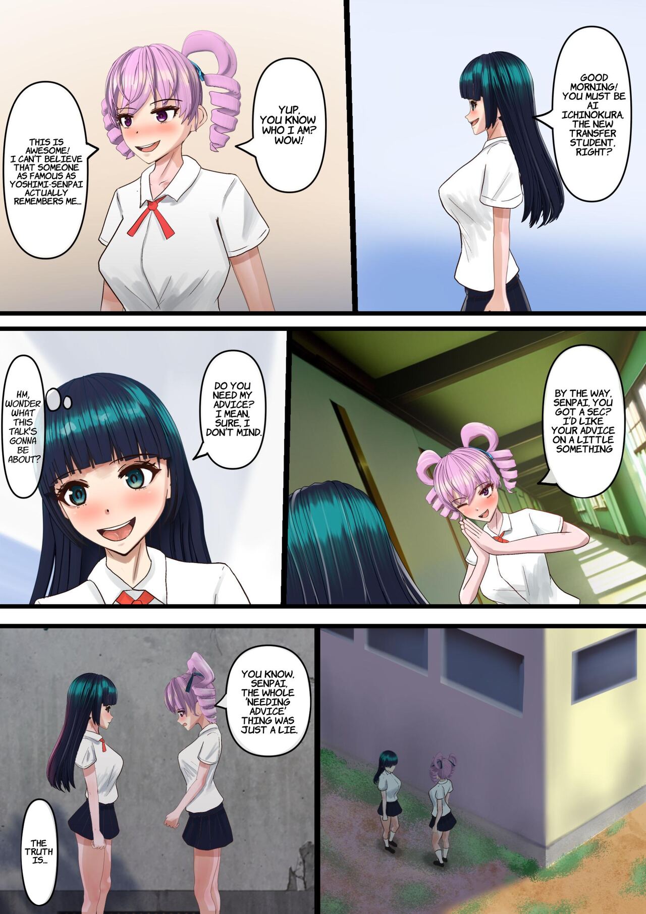 Futanari Joshi ga Futanari Joshi ni Seme rareru | Futa Girl Gets Fucked By Another Futa Girl page 5 full