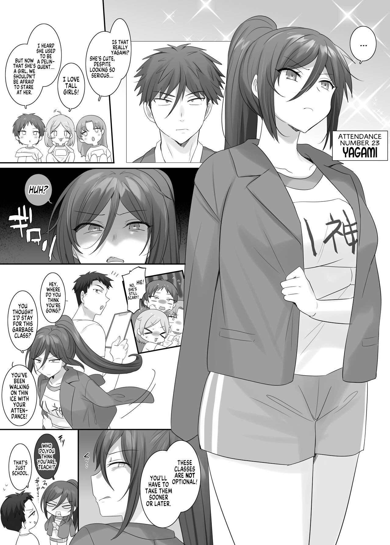 TS PE Class ~ Everyone Gets A Sex Change Lesson ~ Yagami-kun page 1 full