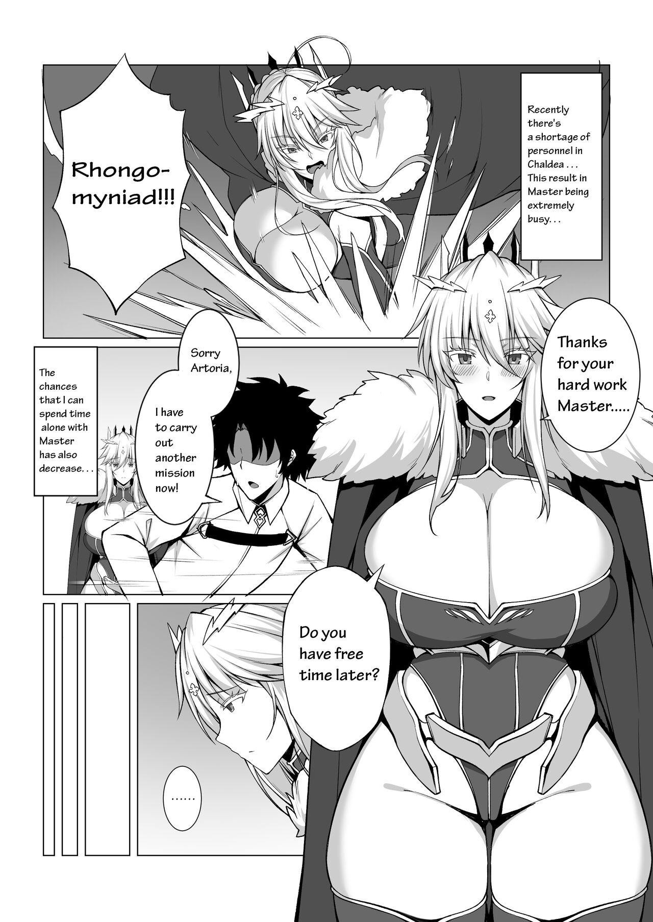 Artoria daily secret page 1 full
