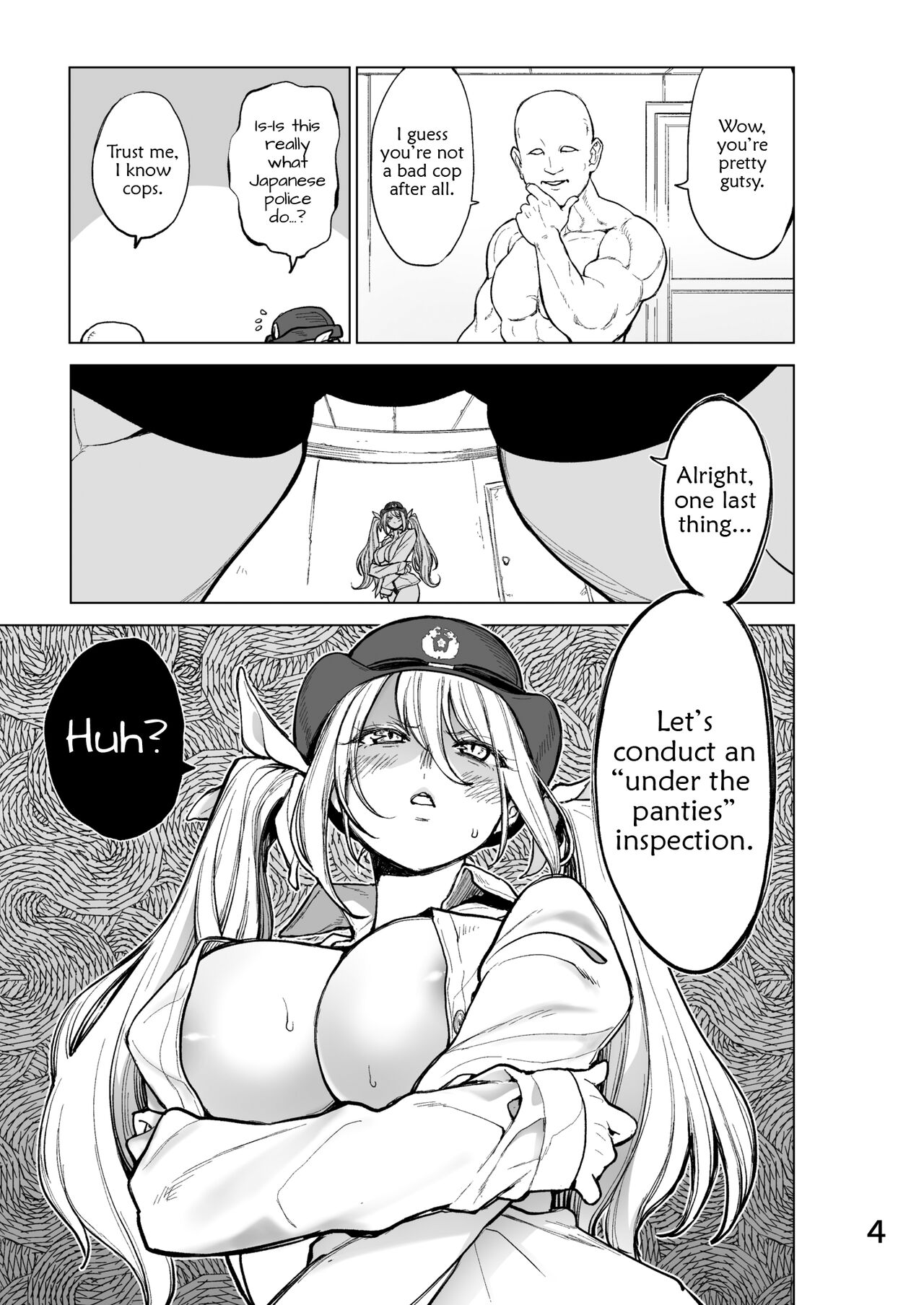 Fukei-san ni Nakadashi Shitemita | I Tried Cumming Inside A Police Woman page 5 full
