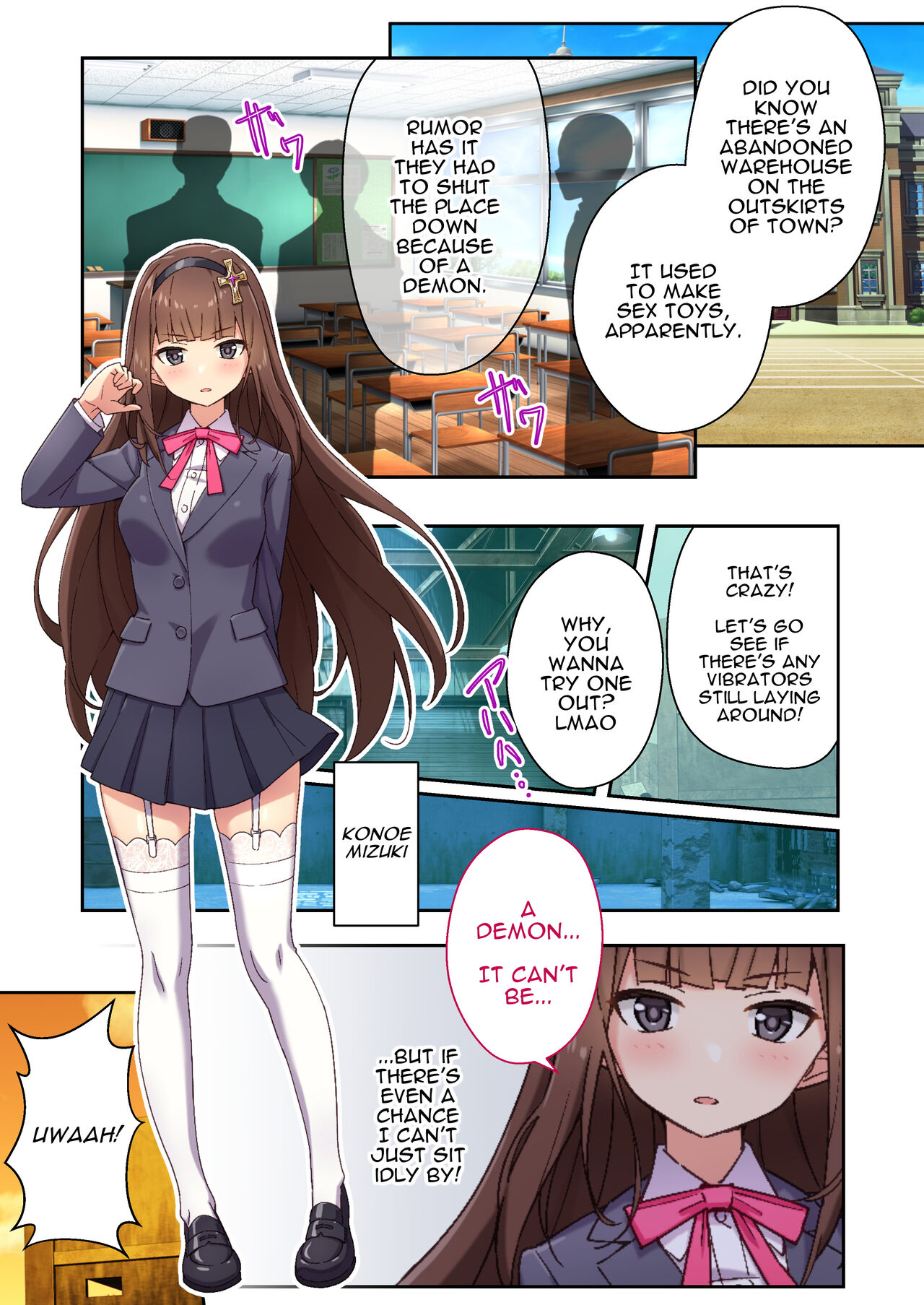 Sister Charlotte the Exorcist ~Bodily Beast Purification page 2 full