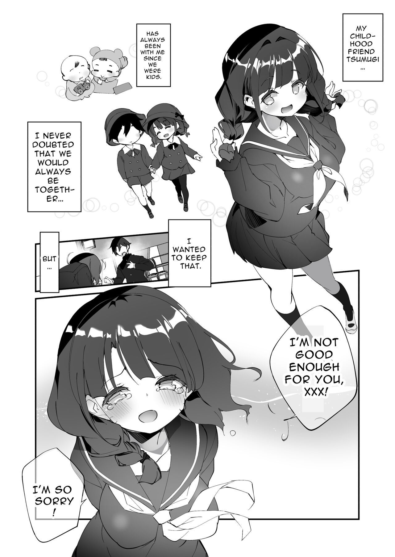 Hontou ni Kimochi ga Ii no wa Kojirase Osananajimi to no Uwakix page 7 full