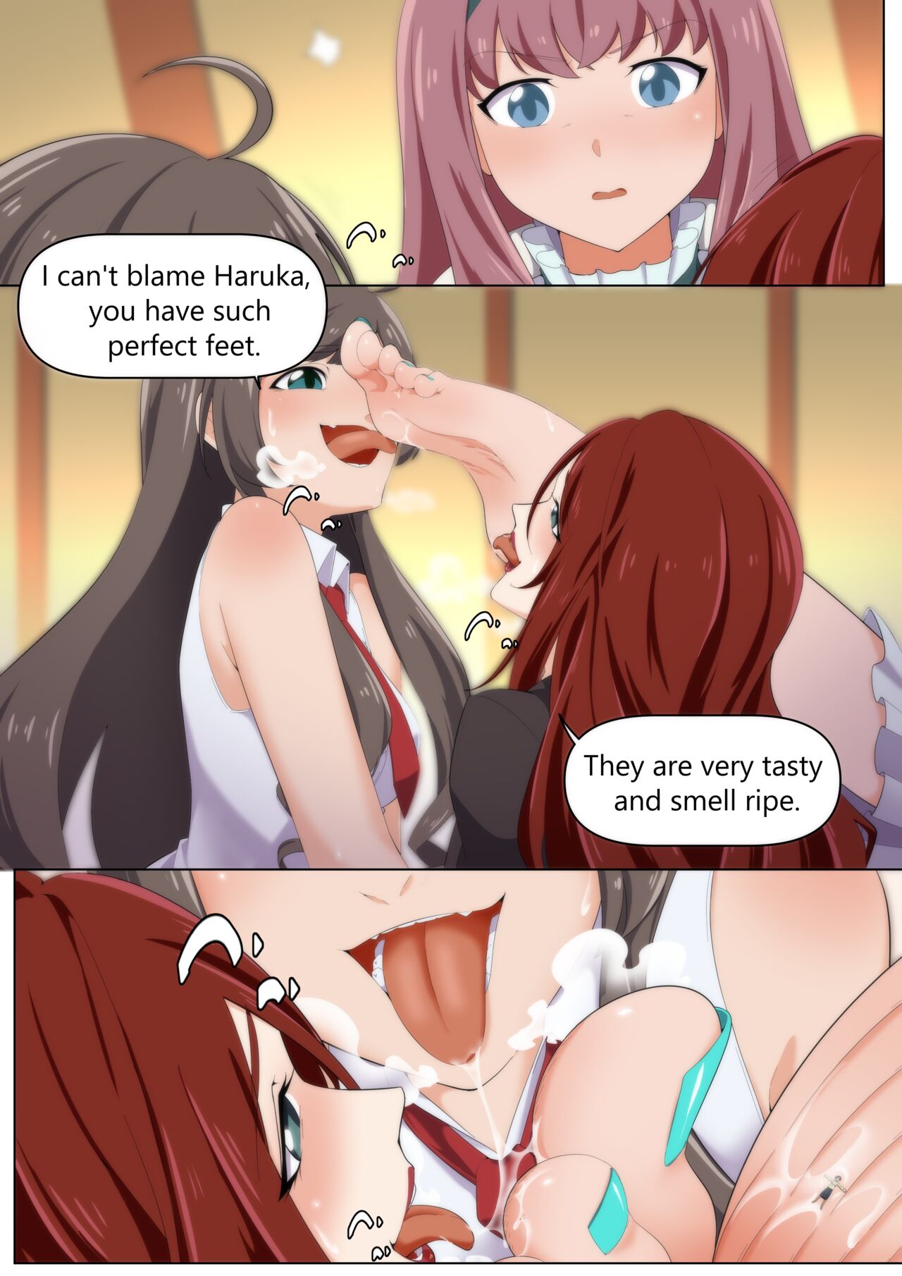 Stand Up! My Foot Slave! page 7 full