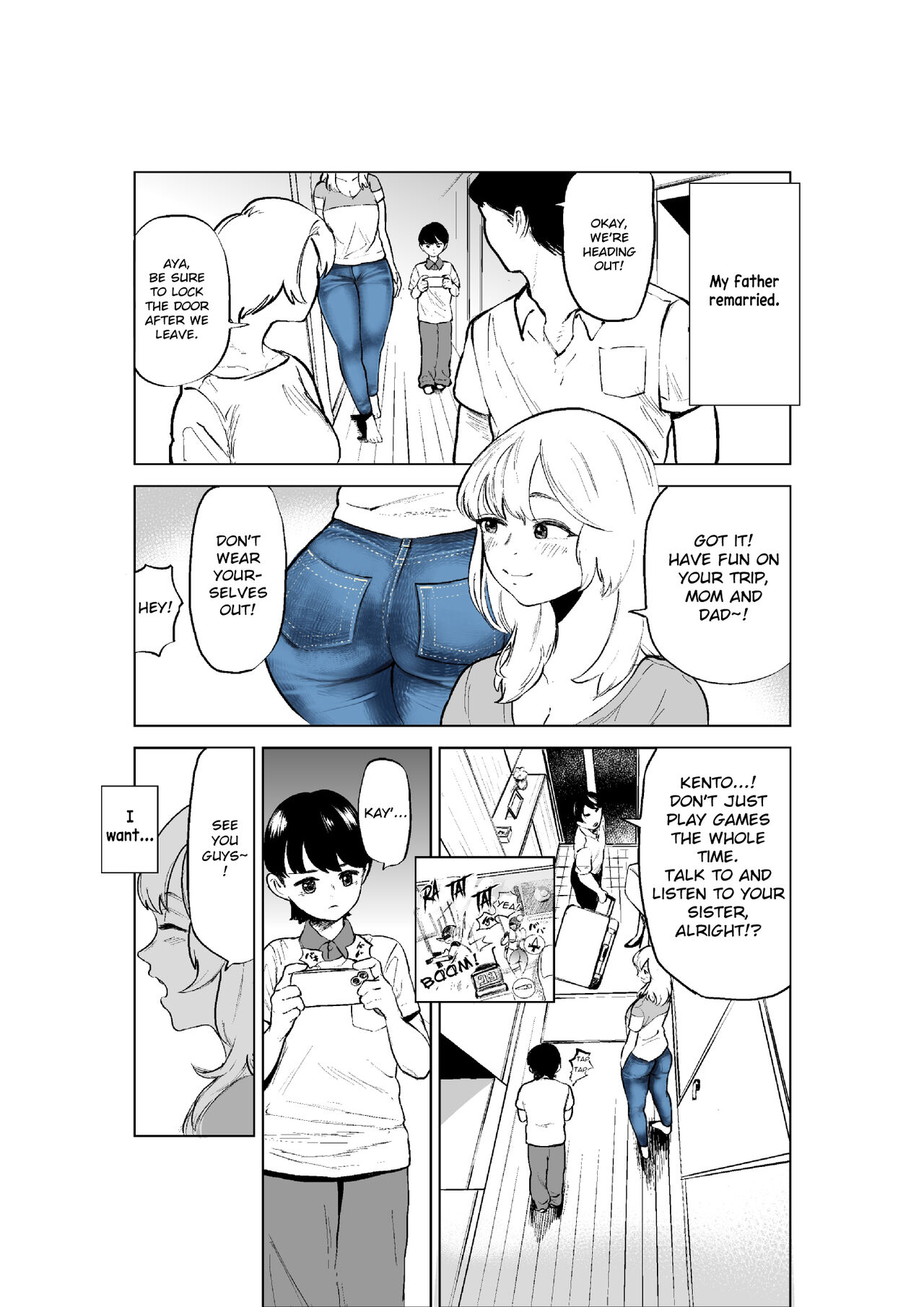Onee-chan to Kyori o Chijimeru Hanashi | The Story of How My Step-sister and I got Closer page 2 full