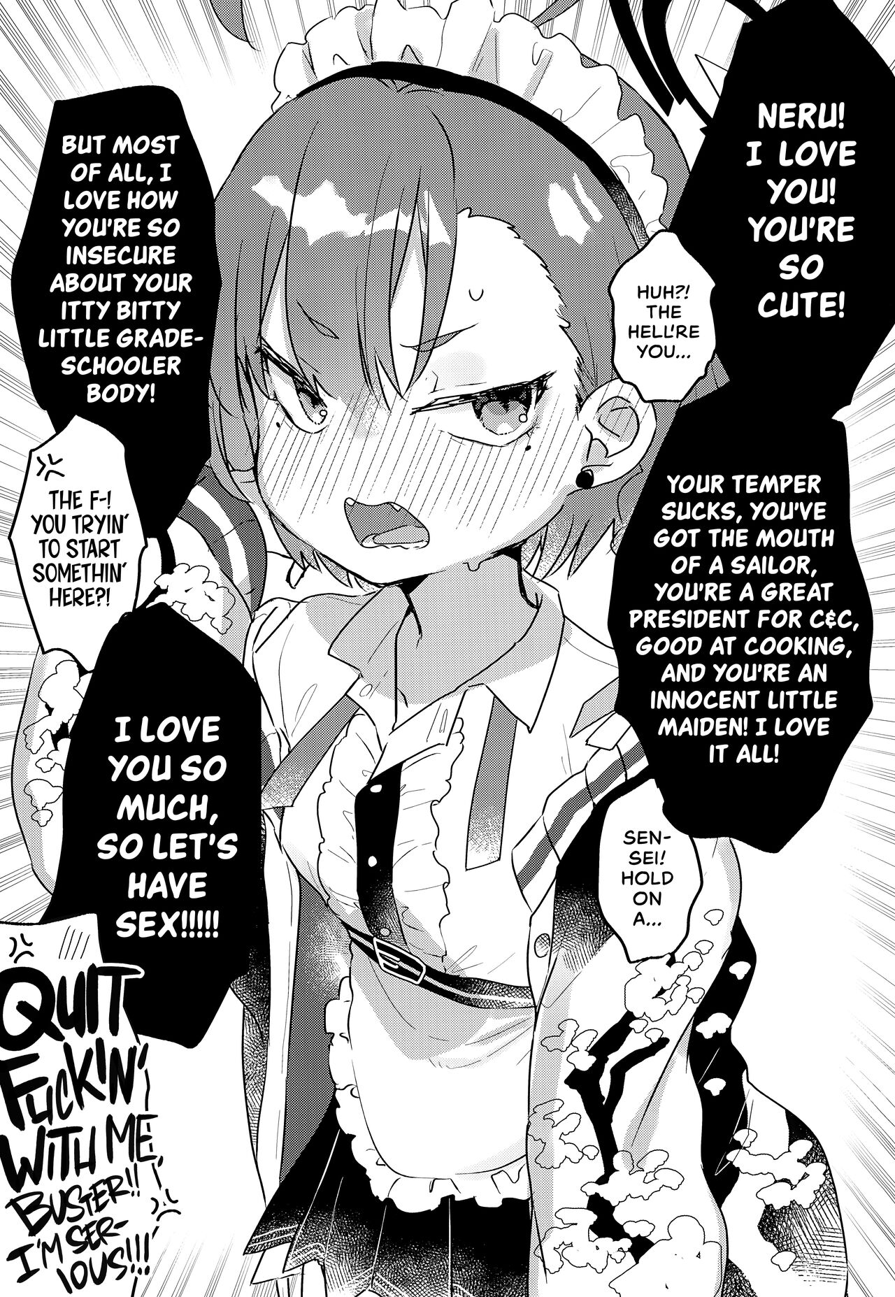 Sensei ga Goriosunara Wari to Ikesou na Neru-chan | Even Neru Will Put Out! page 3 full