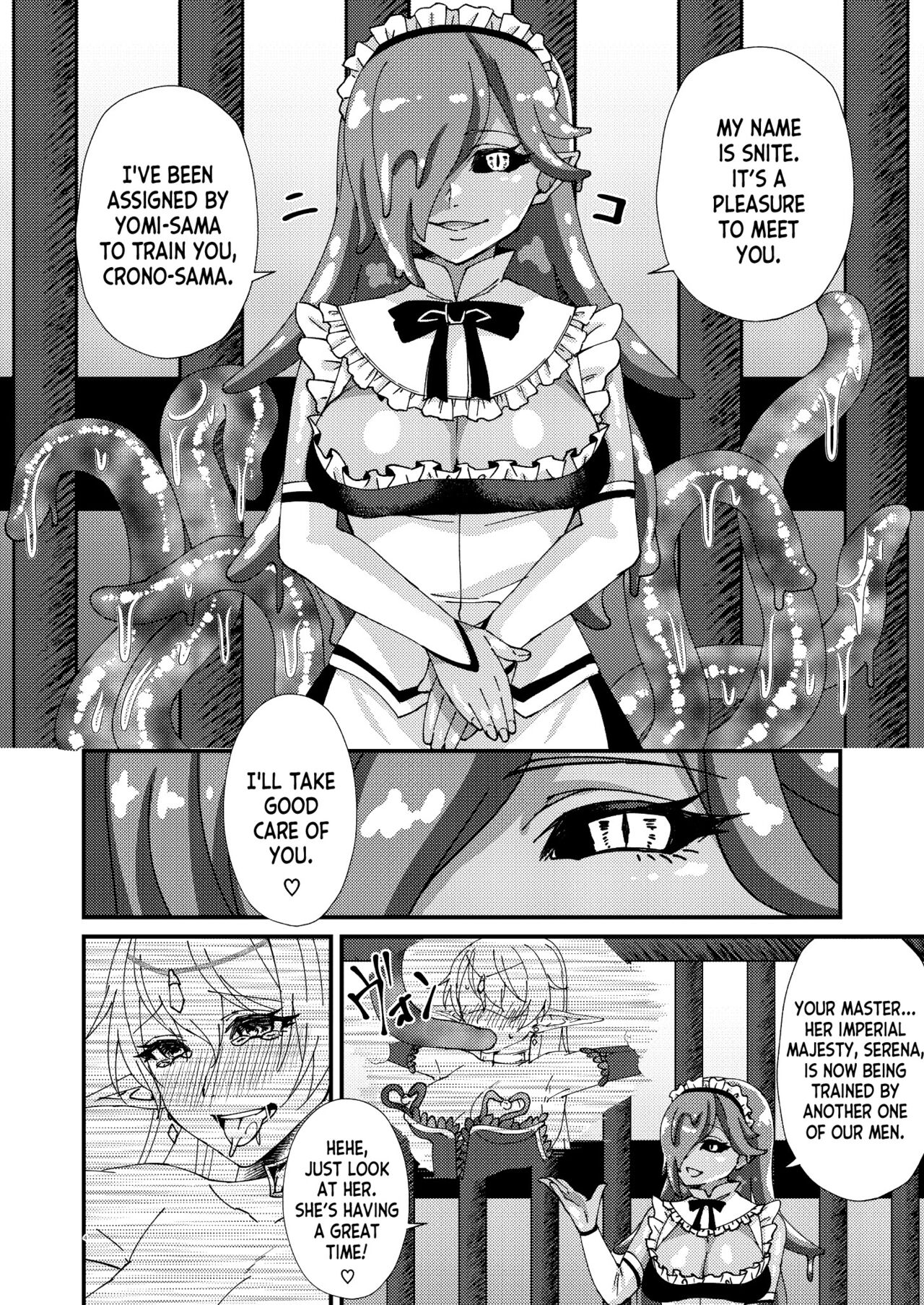 Onna Kishi Kurono Chikubi Choukyouki page 3 full