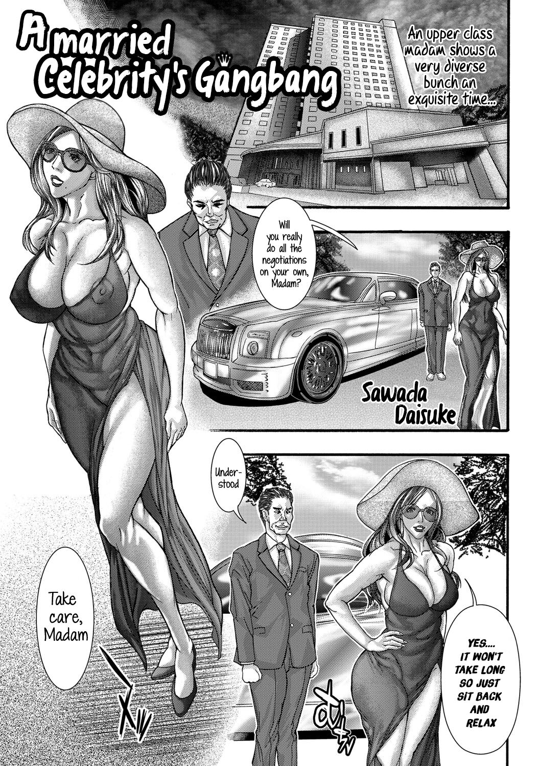 Rinkan Celeb Oku-sama | A married celebrity's gangbang page 1 full